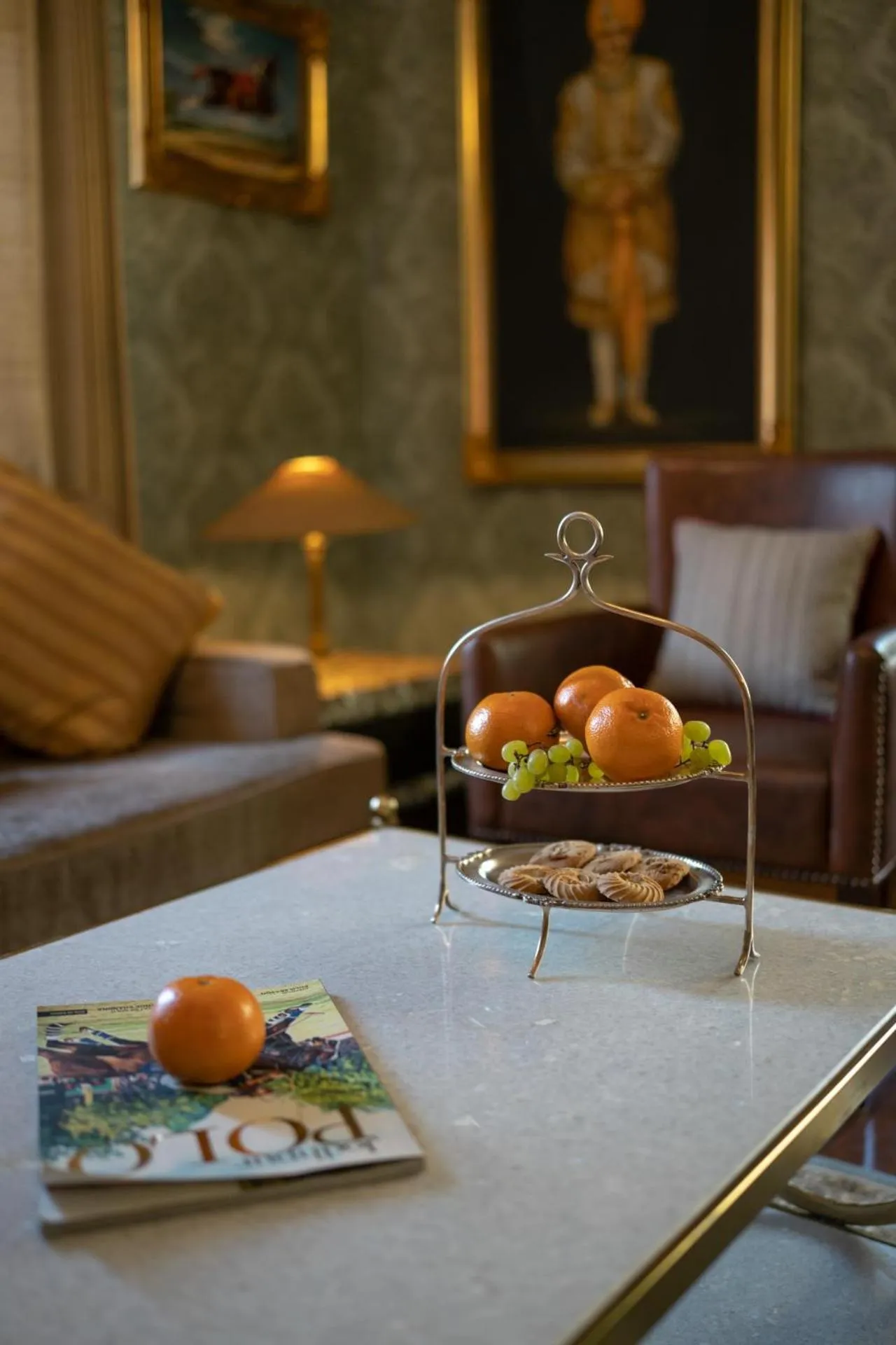 Seating area in Srinivas The Royal Residence, Jaipur