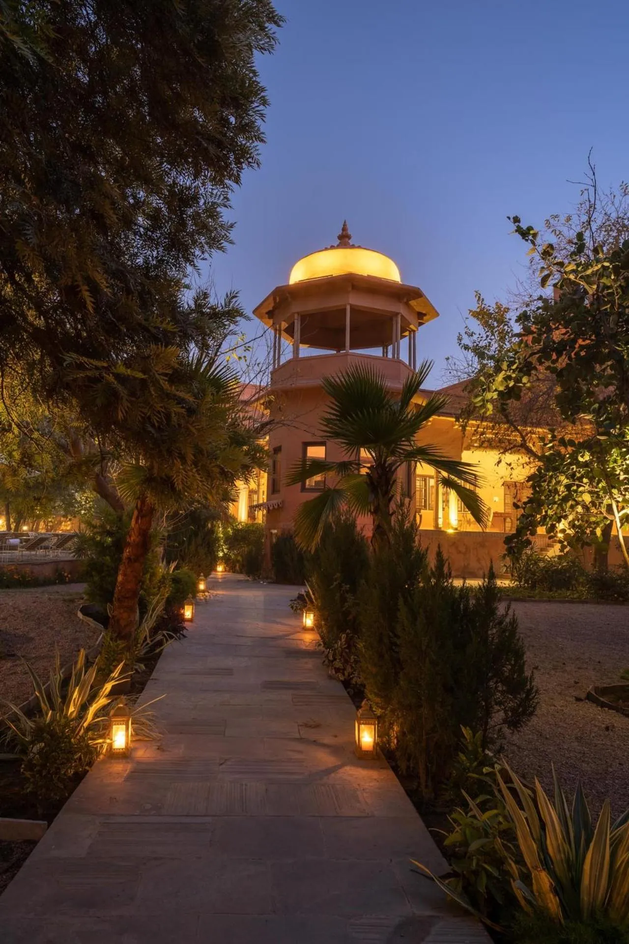 Garden in Srinivas The Royal Residence, Jaipur