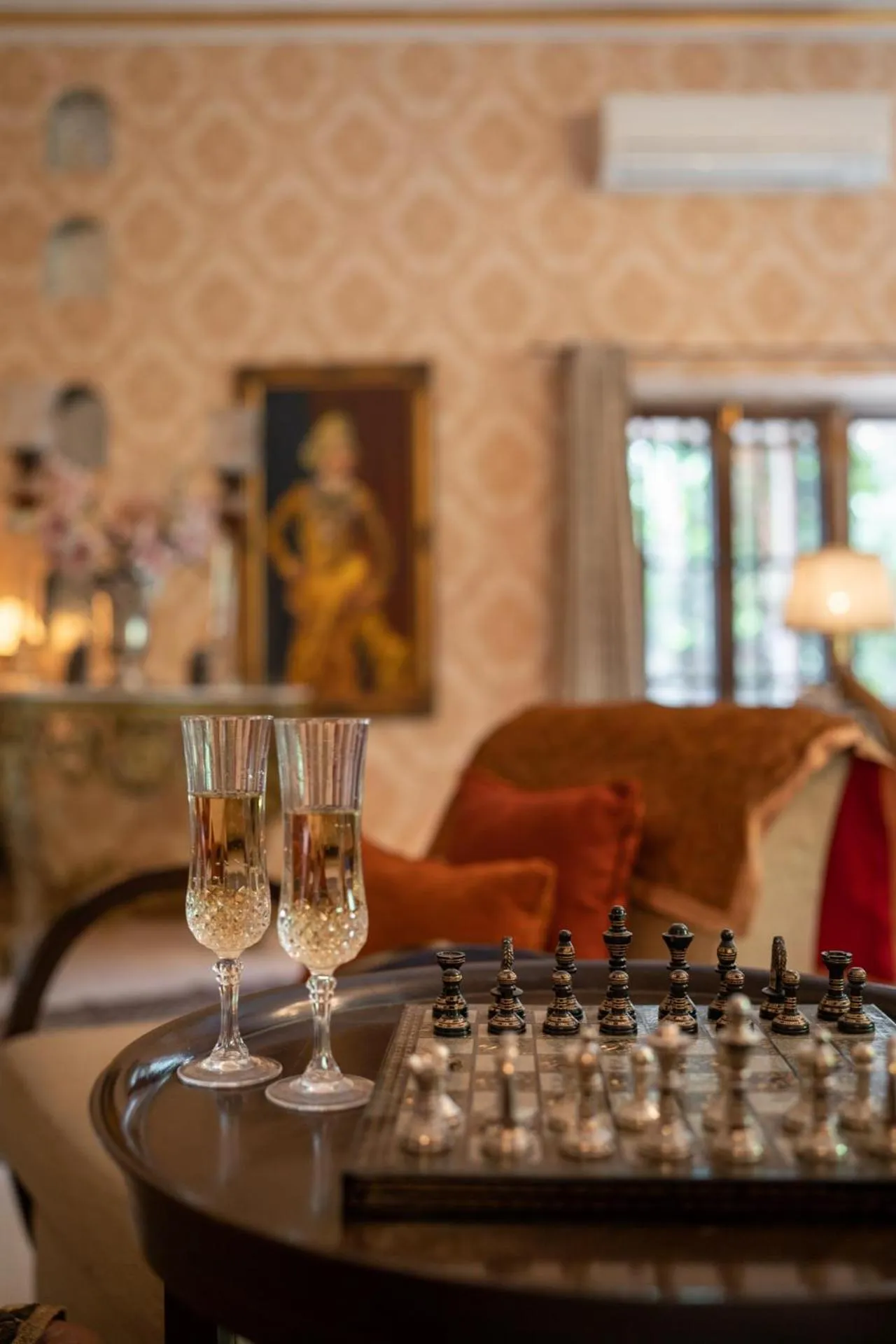 Living room in Srinivas The Royal Residence, Jaipur