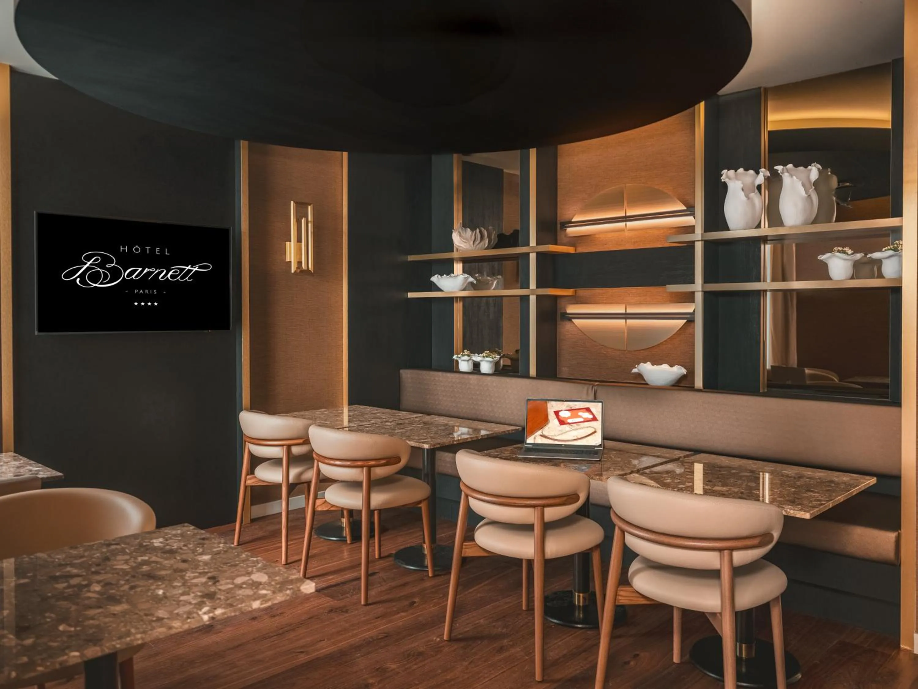 Seating area in Hôtel Barnett Paris