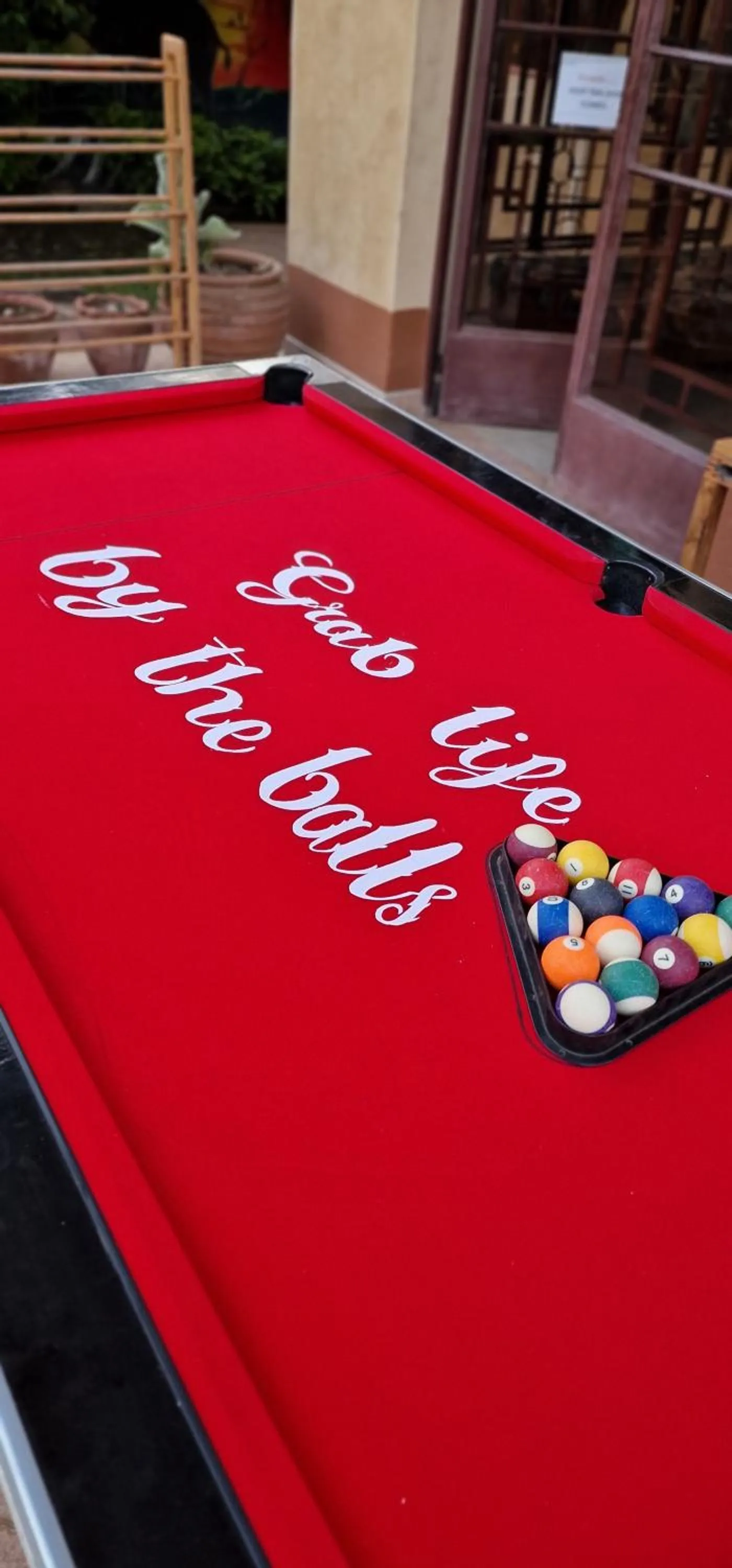 Billiard in White House of Tanzania