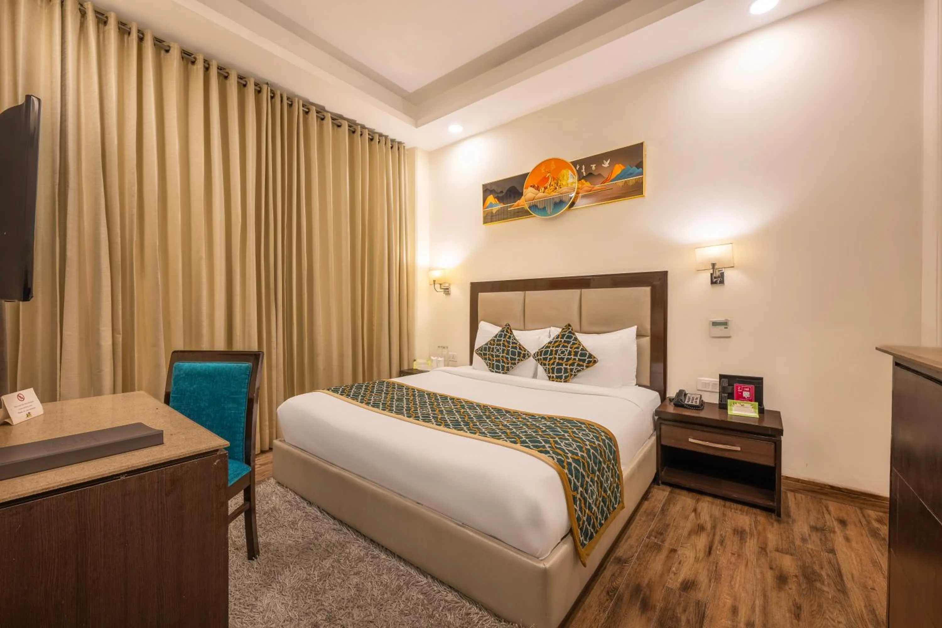 Bed in Snow Valley Resorts Shimla