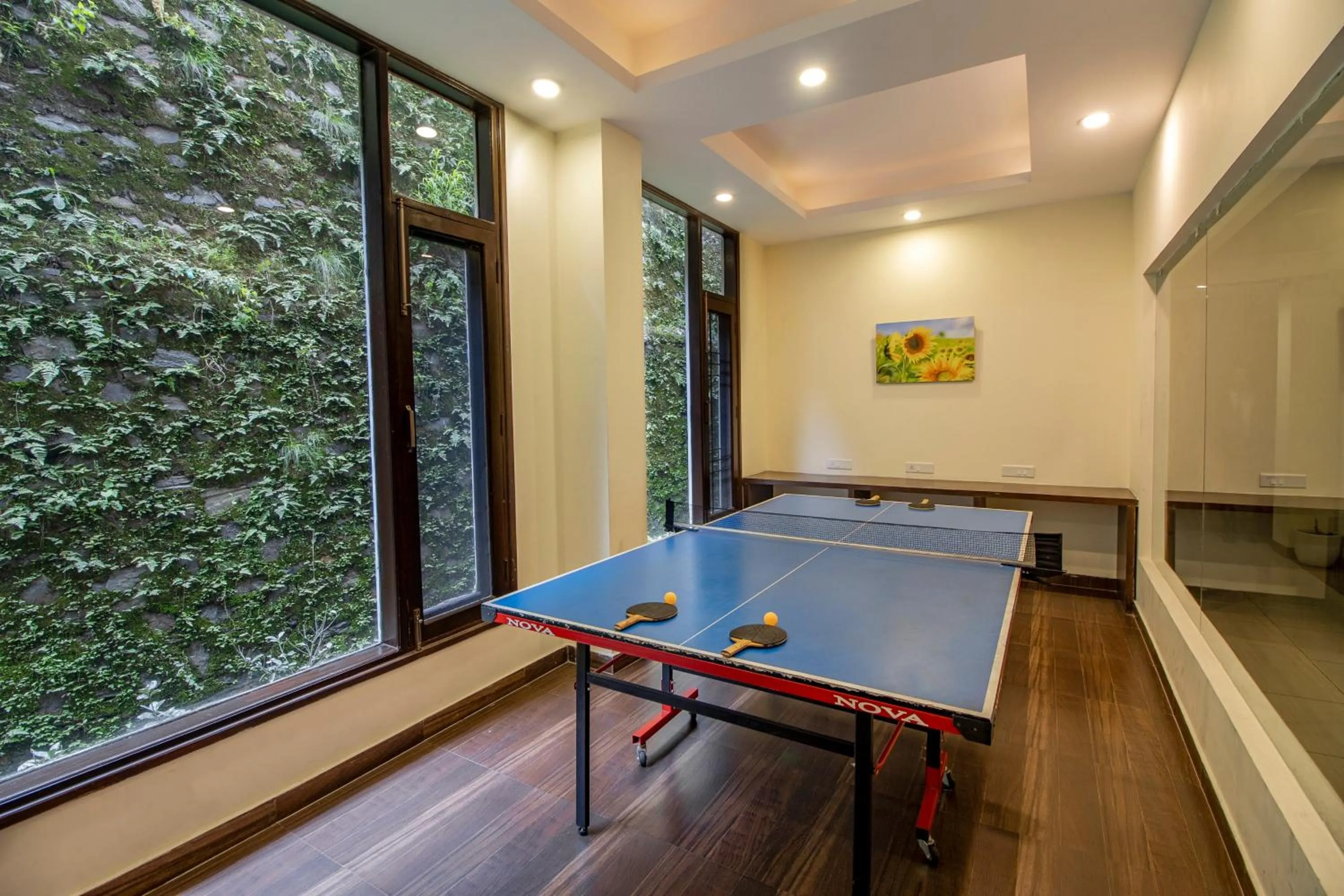Table tennis in Snow Valley Resorts Shimla