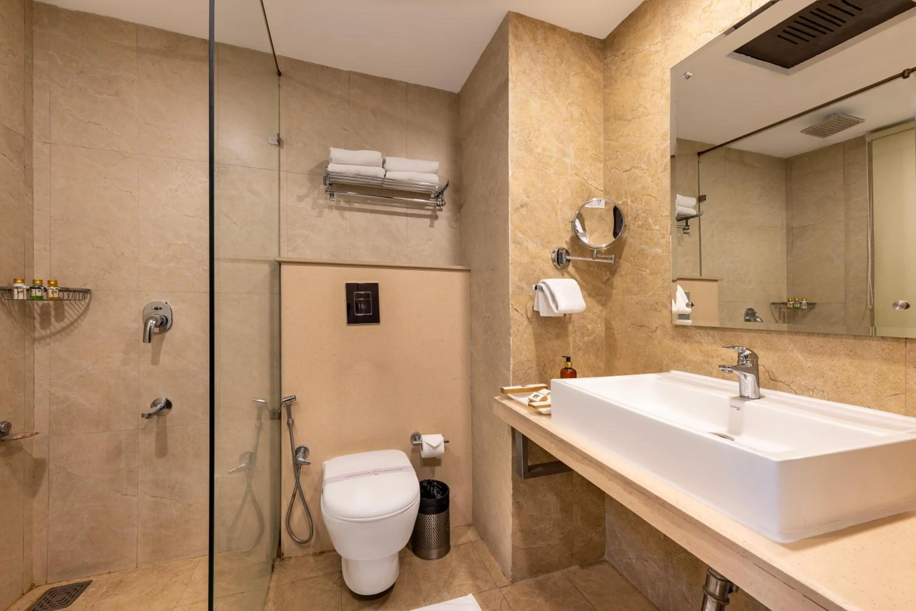 Toilet in Snow Valley Resorts Shimla