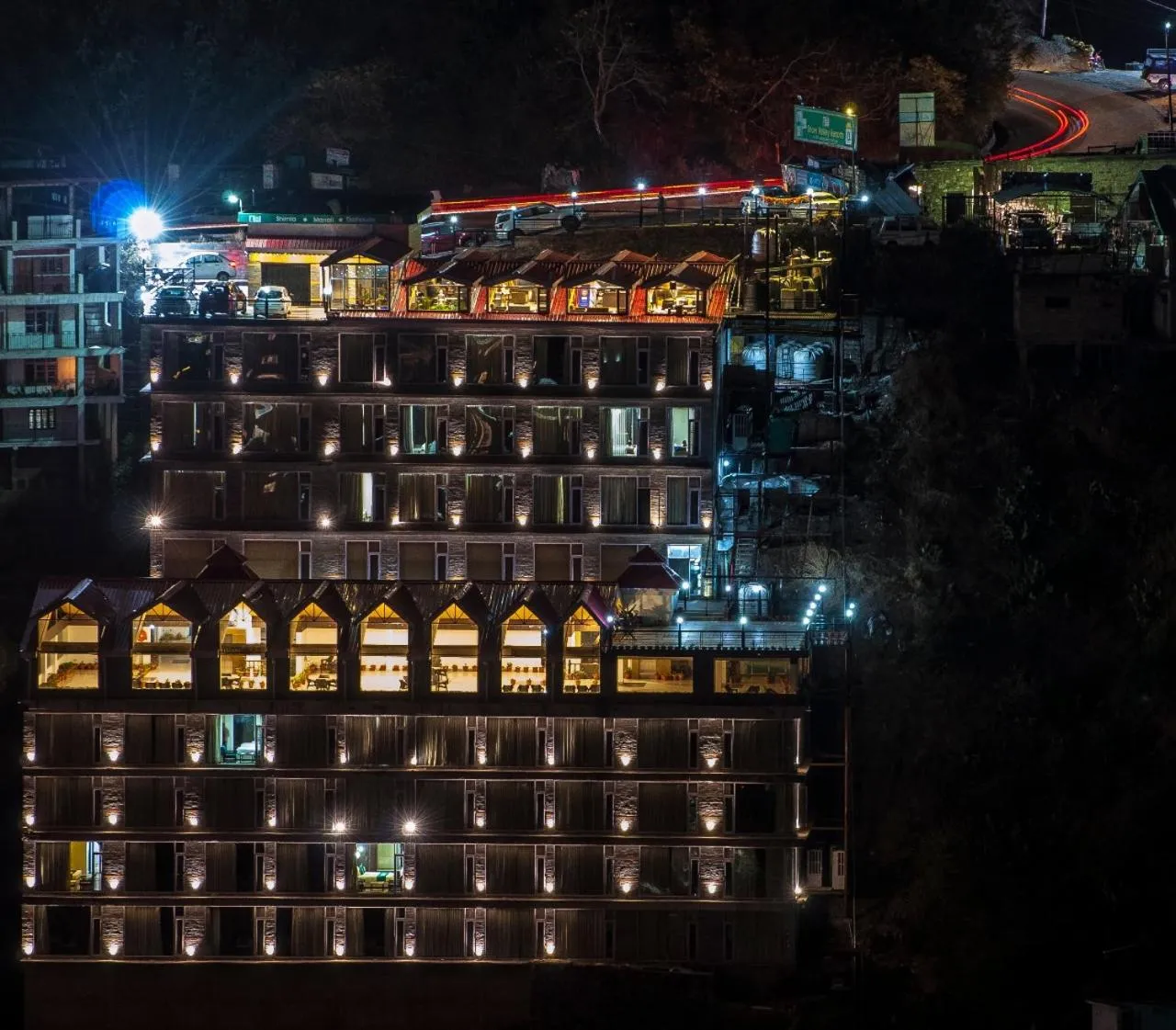 Property building in Snow Valley Resorts Shimla