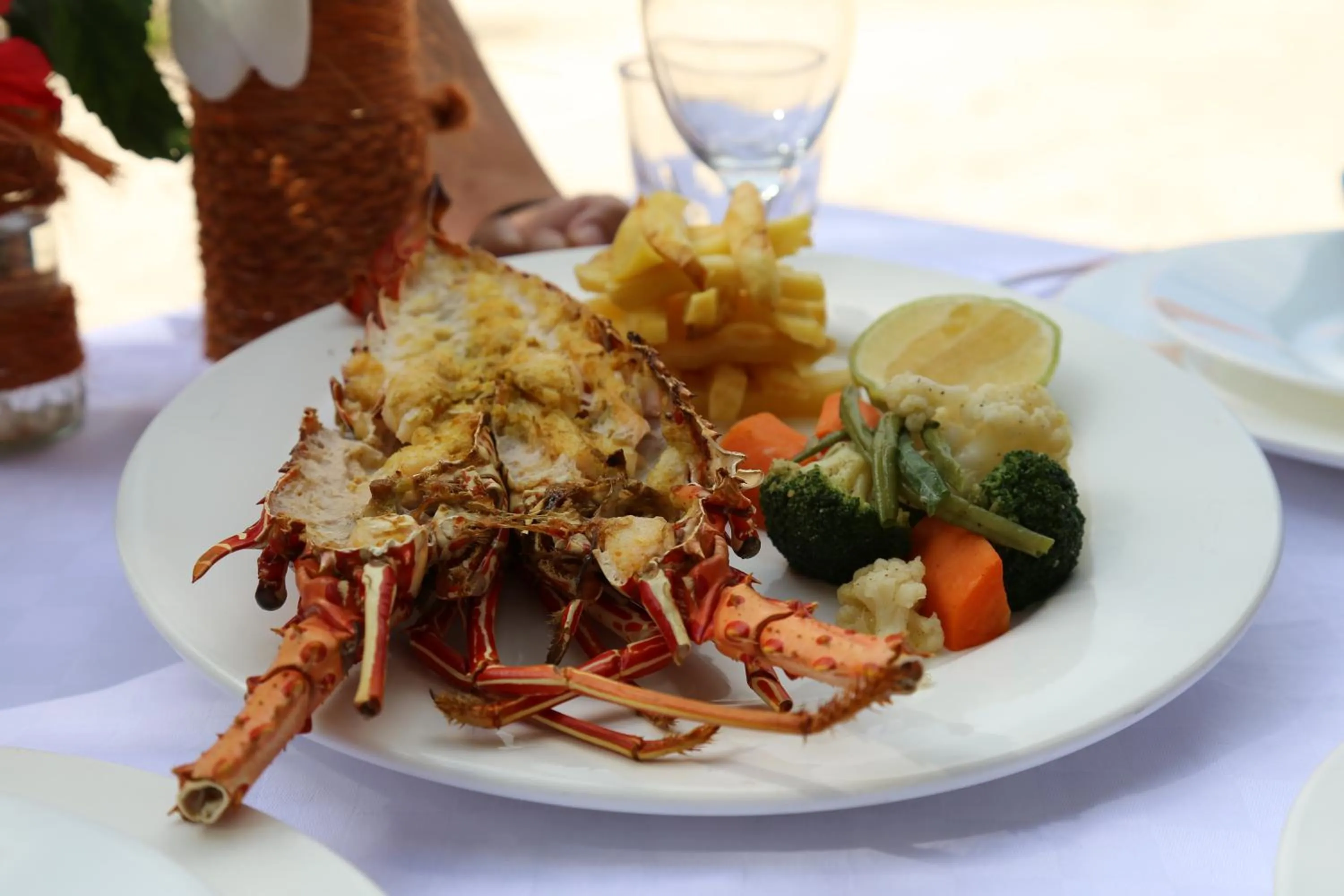 Food in Kigwedeni Villas