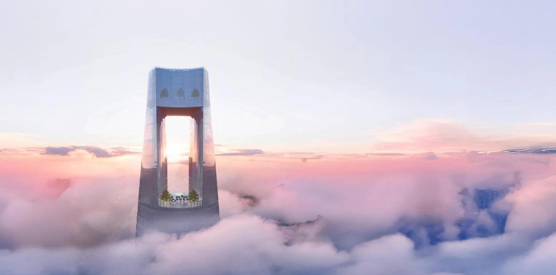 Property building in Ciel Dubai Marina, Vignette Collection by IHG