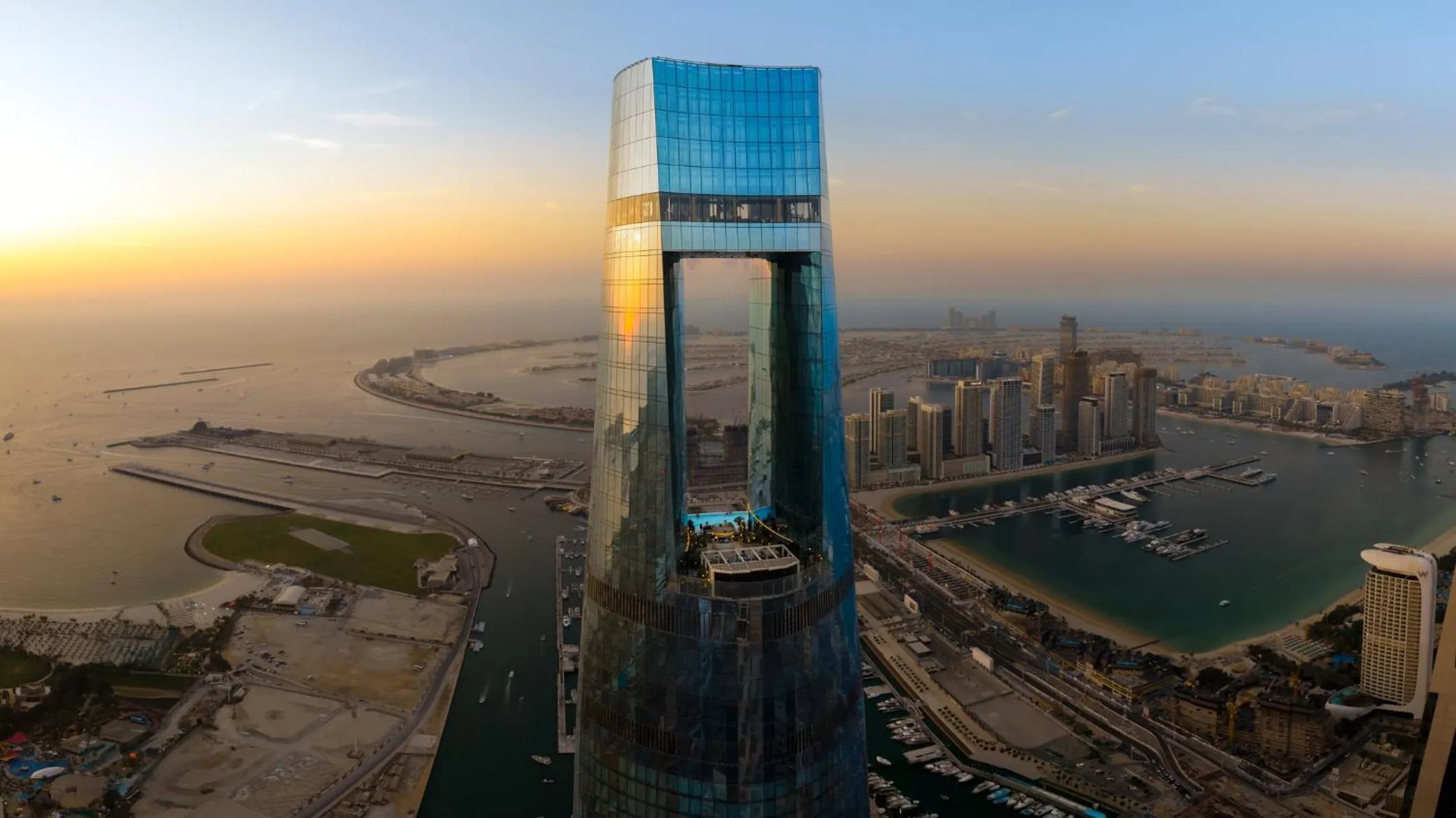 Property building in Ciel Dubai Marina, Vignette Collection by IHG