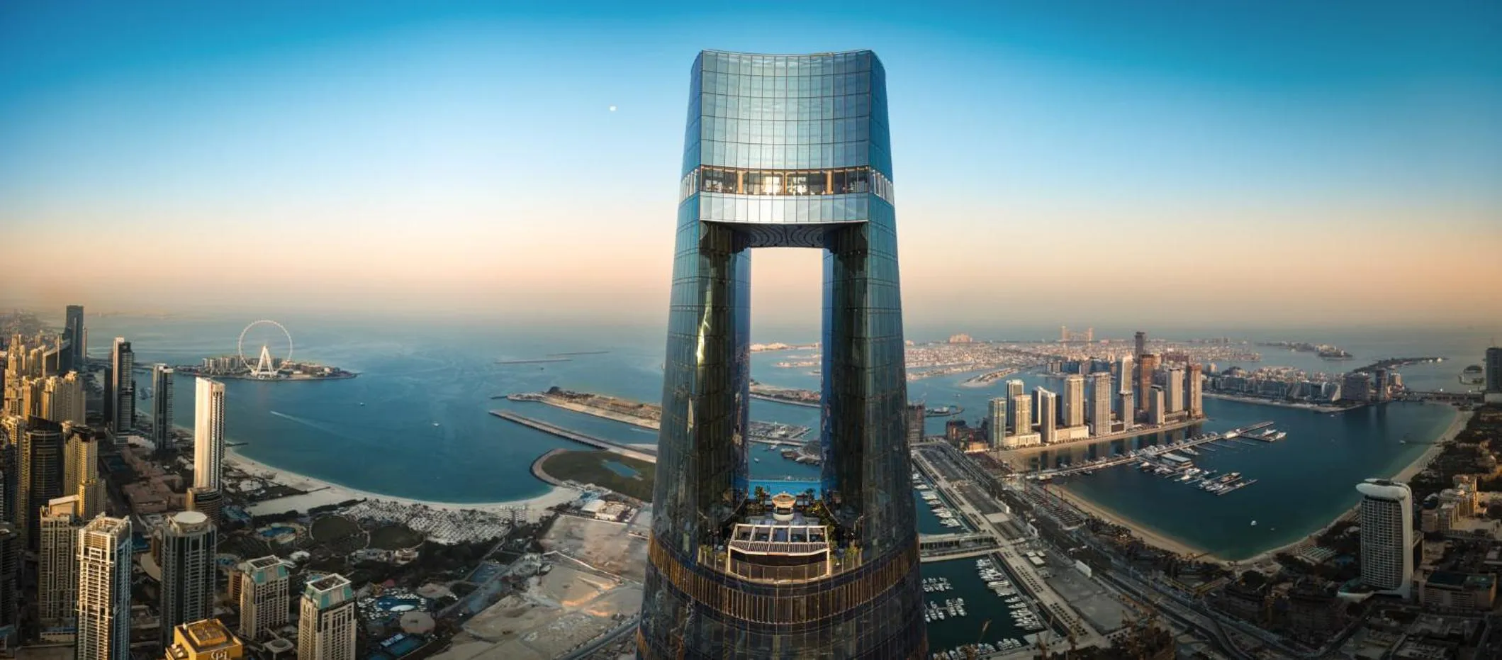 Property building in Ciel Dubai Marina, Vignette Collection by IHG