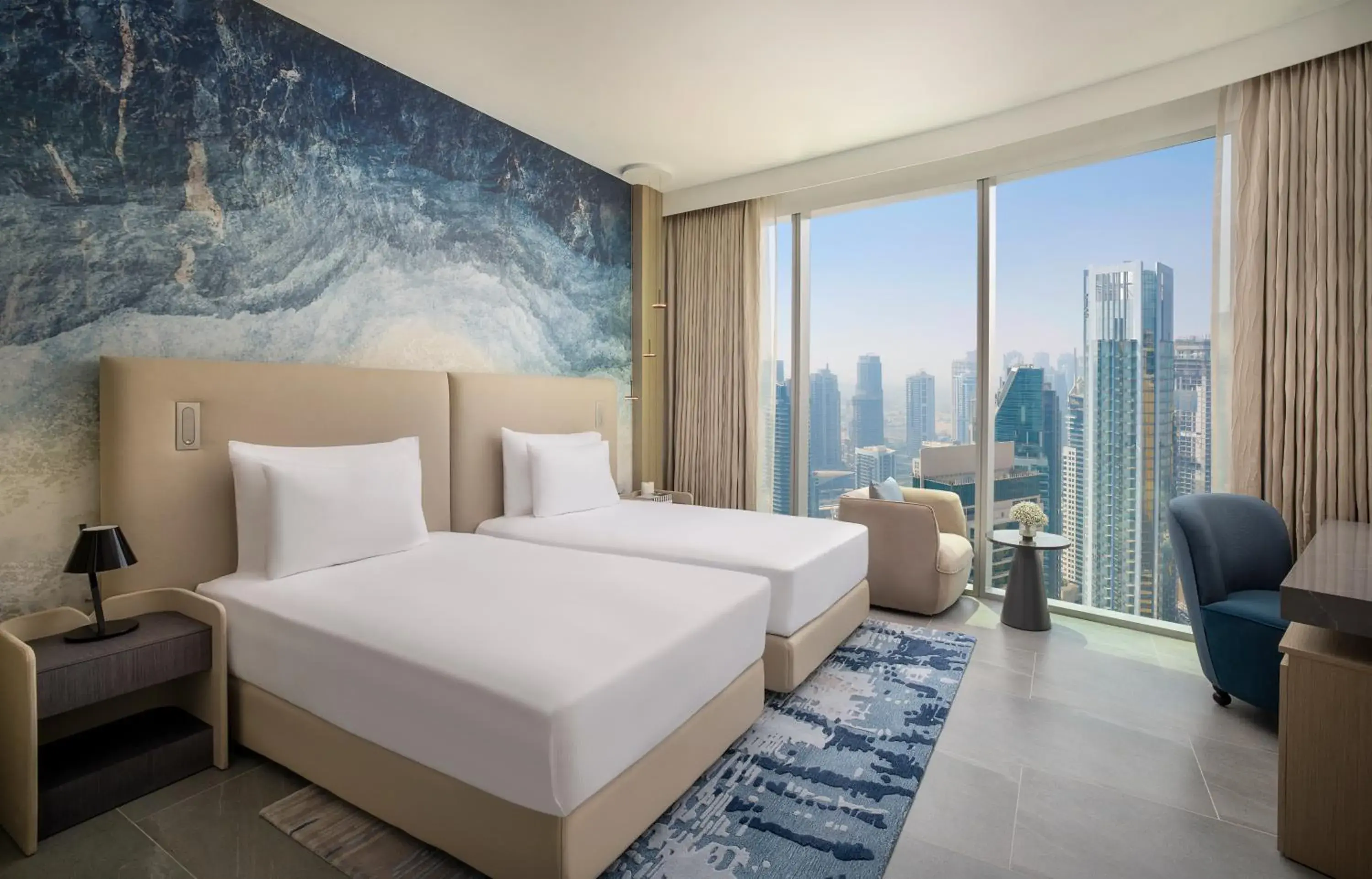 Premium Twin Room in Ciel Dubai Marina, Vignette Collection by IHG Premium Twin Room in Ciel Dubai Marina, Vignette Collection by IHG