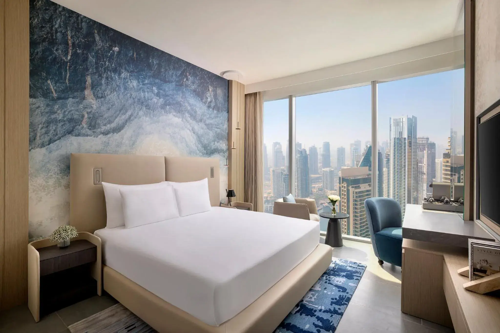 Premium King Room with Lounge Access - High Floor in Ciel Dubai Marina, Vignette Collection by IHG Premium King Room with Lounge Access - High Floor in Ciel Dubai Marina, Vignette Collection by IHG