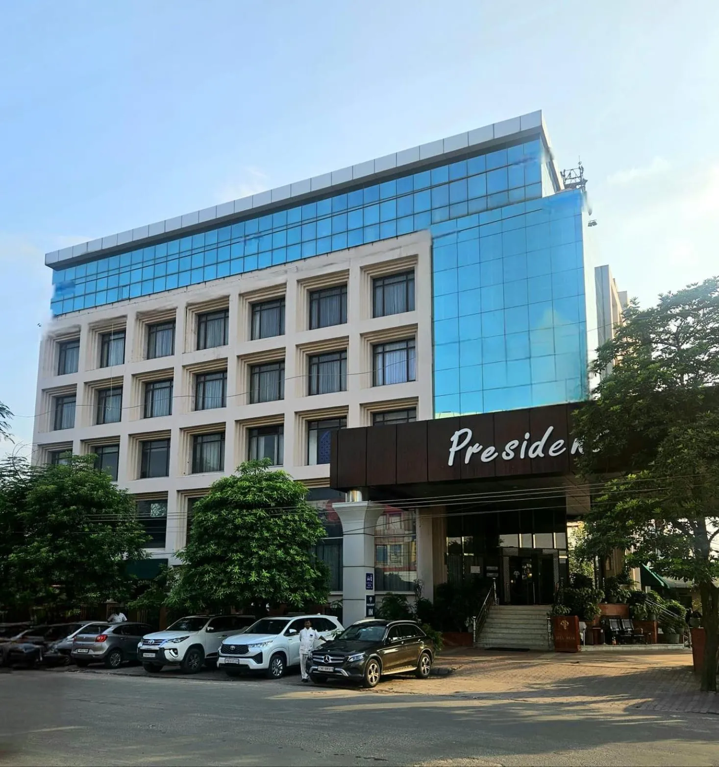 Property building in Hotel President