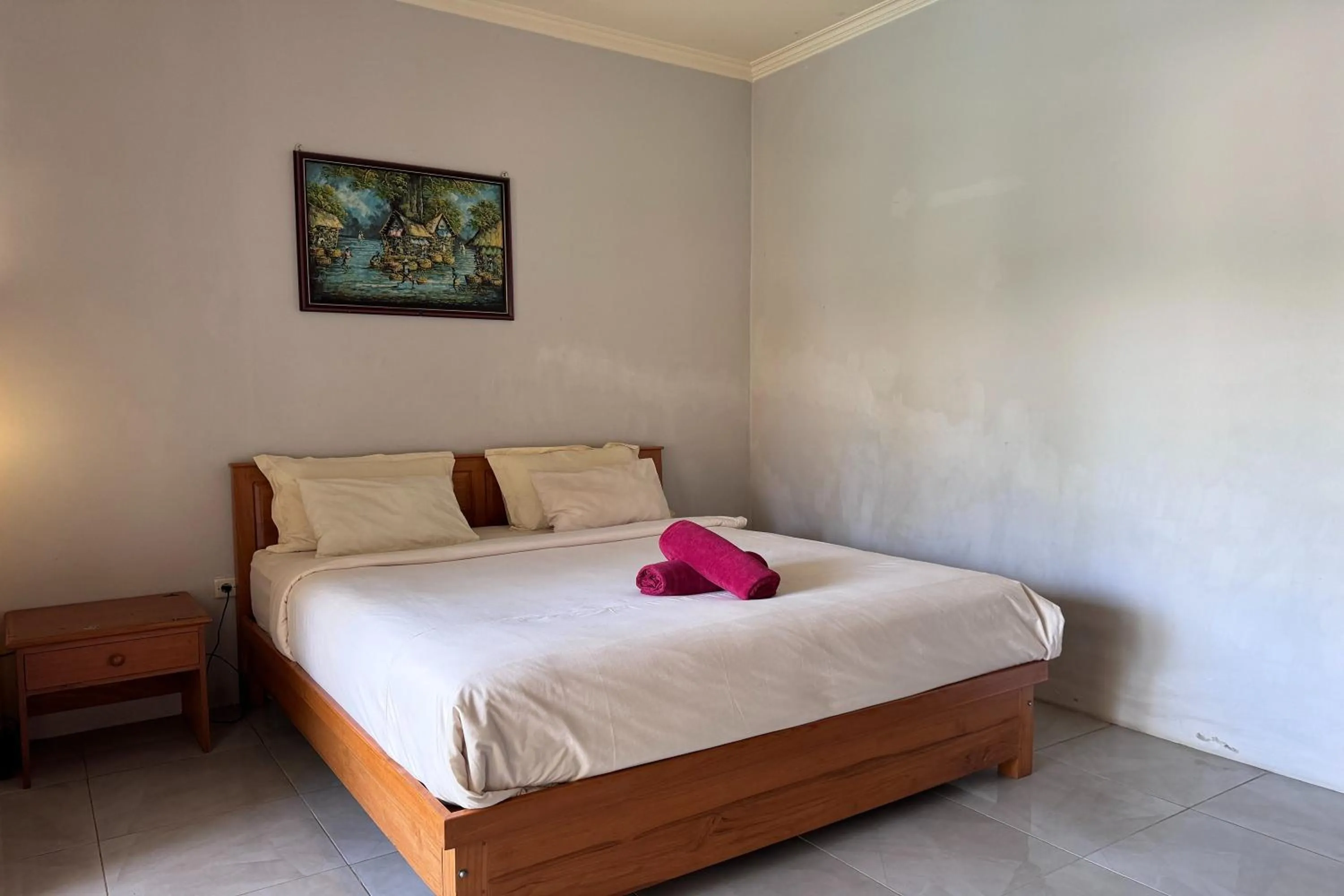 Bedroom, Bed in Senggigi Cottages Lombok