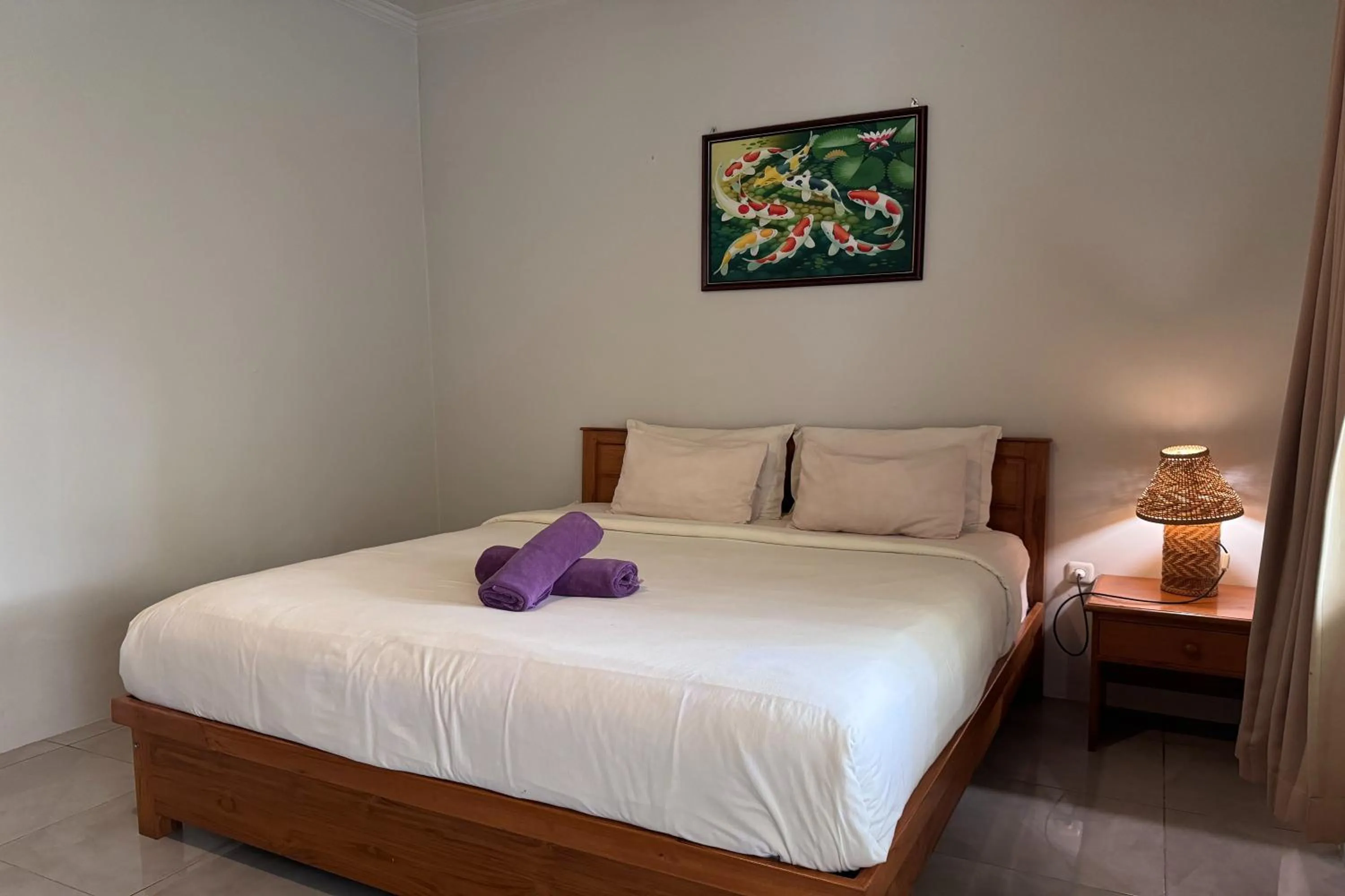 Bedroom, Bed in Senggigi Cottages Lombok