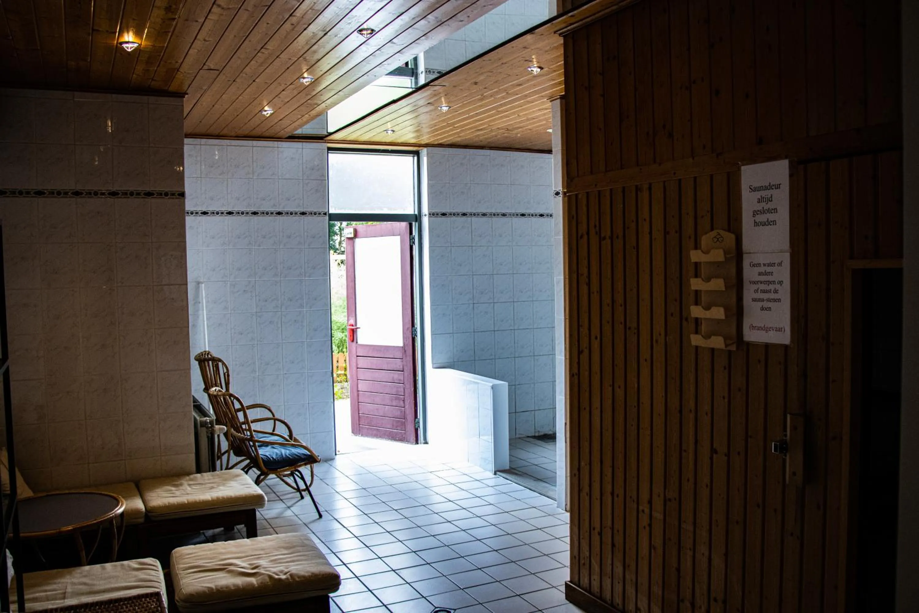 Sauna in Hotel De Elderschans