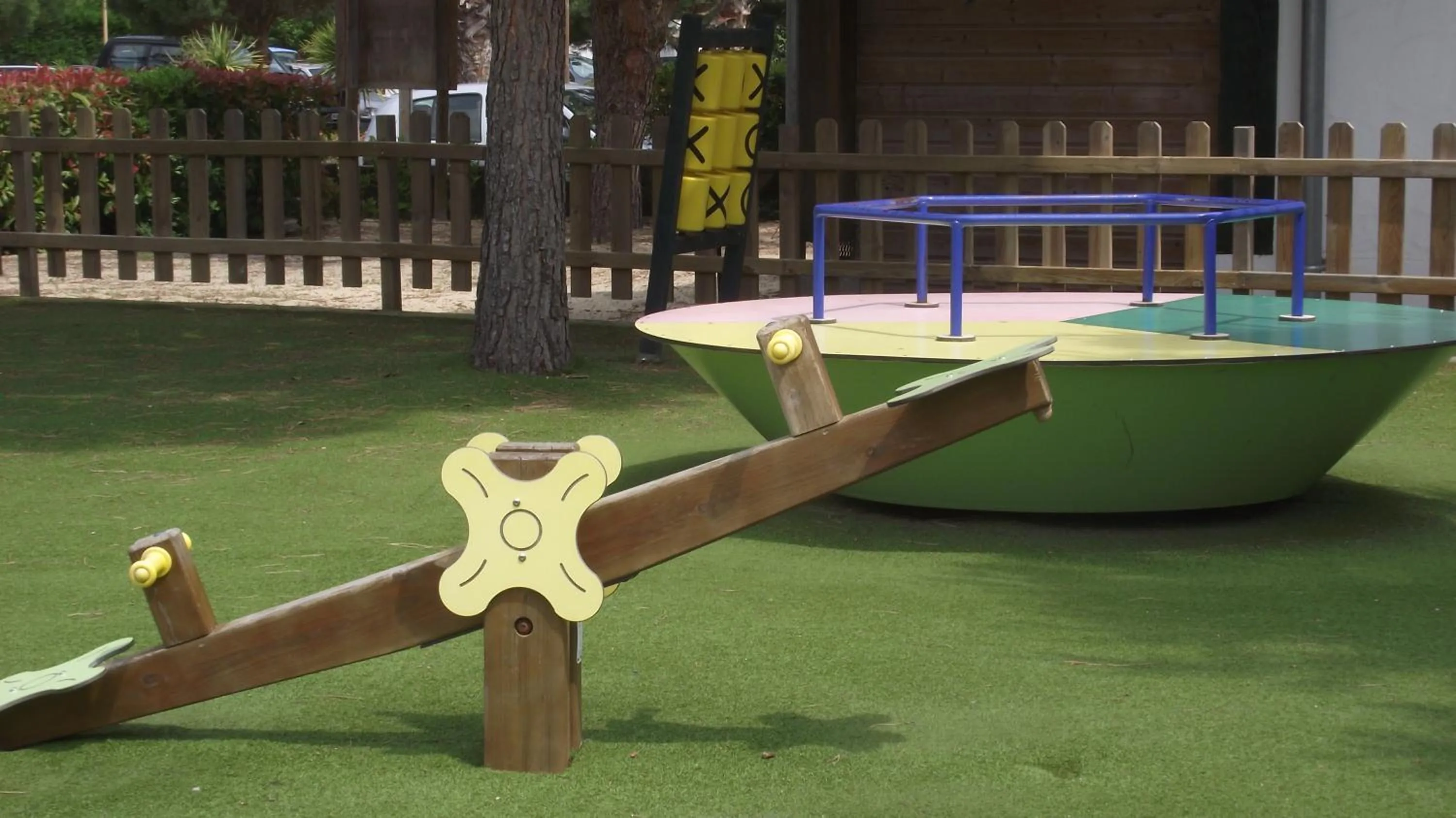 Children play ground in Naturéo
