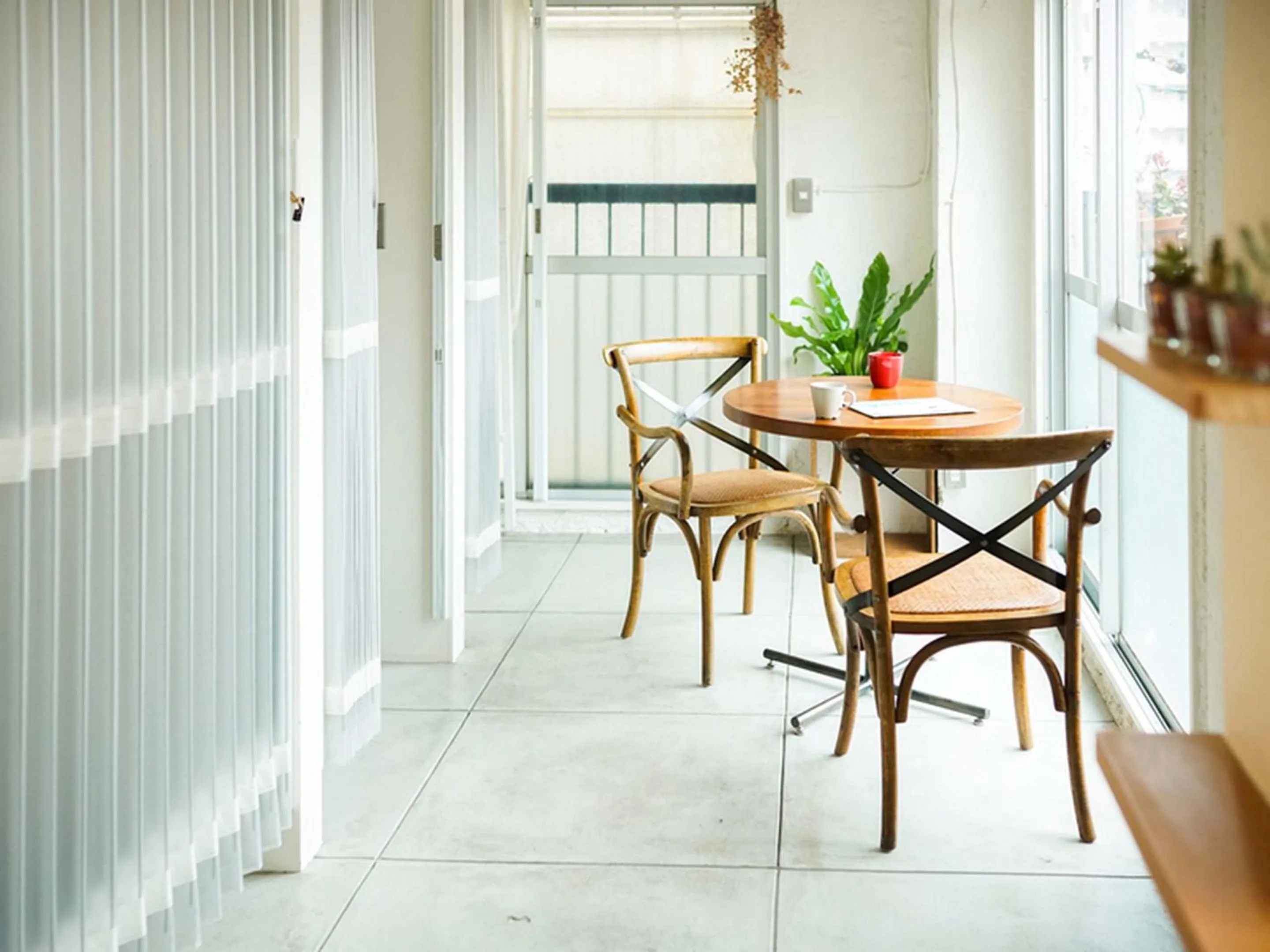 Lobby or reception in ROUTE - Cafe and Petit Hostel