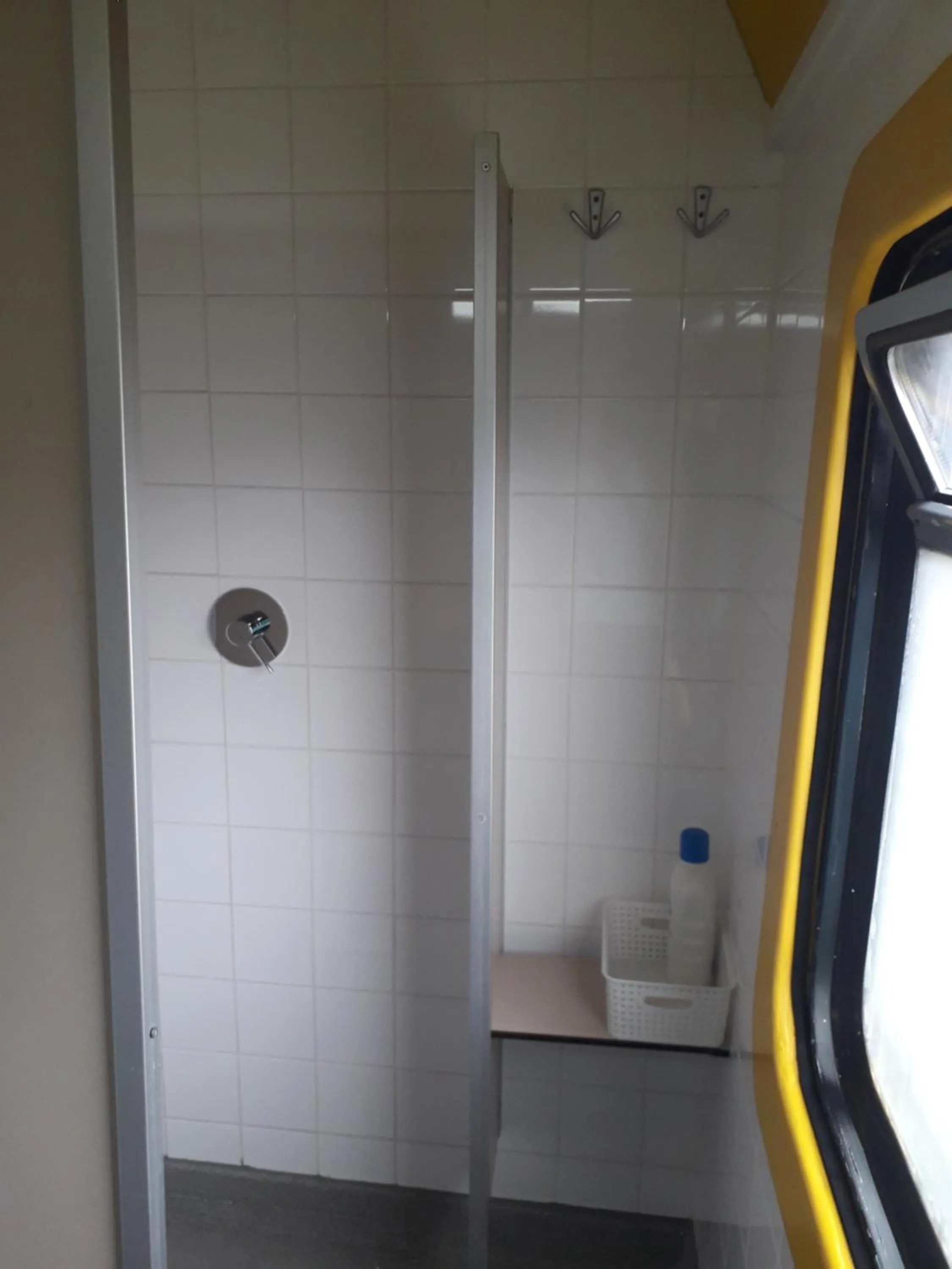 Bathroom in Train Lodge Amsterdam