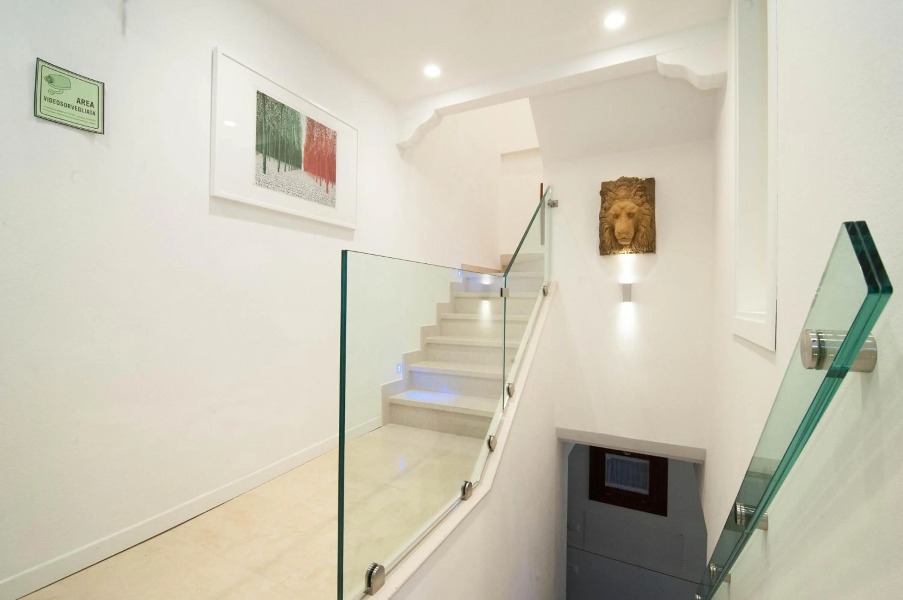 Decorative detail in Leone Hotel