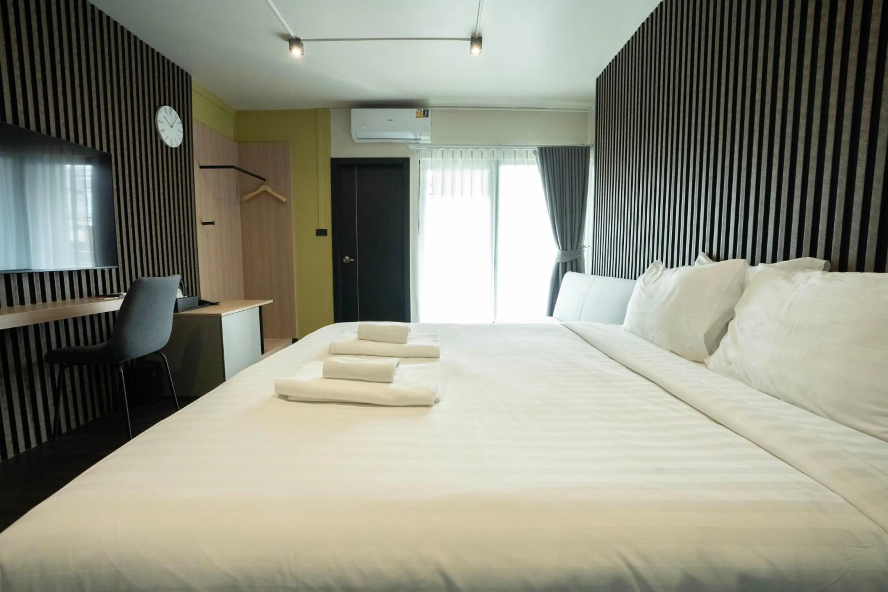 Bed in Infinite Hotel-Ratchada