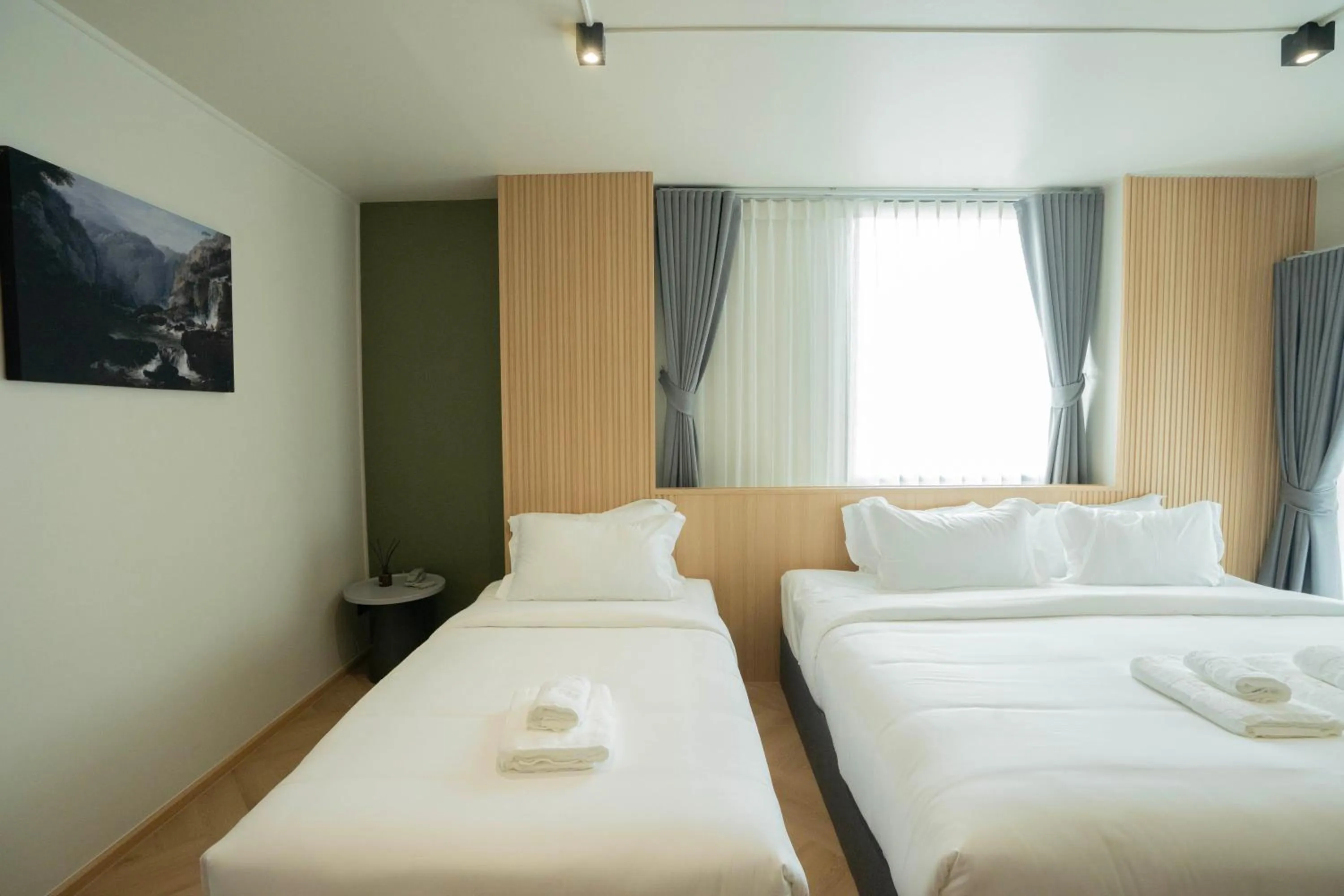 Bed in Infinite Hotel-Ratchada