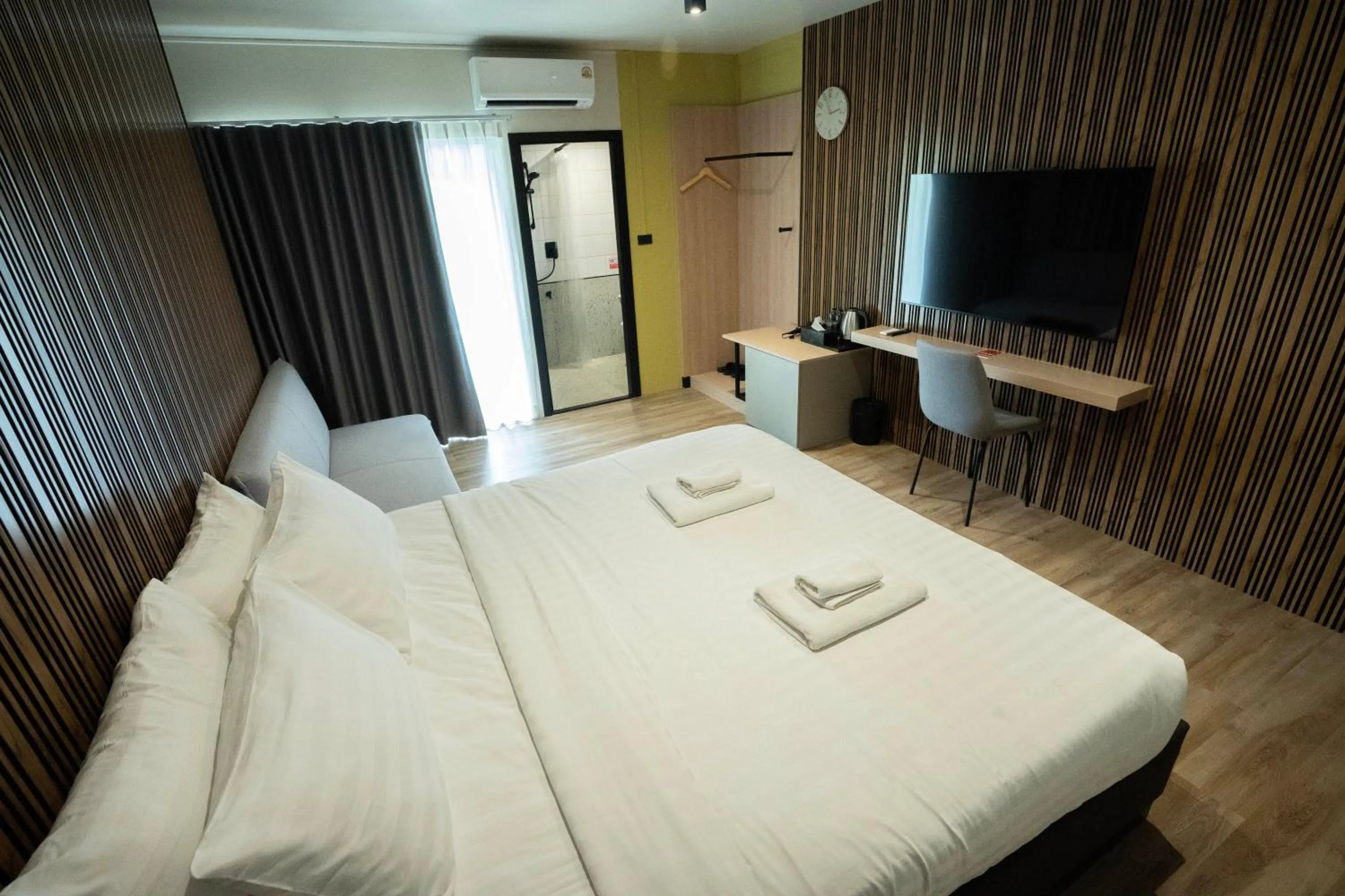 Bed in Infinite Hotel-Ratchada