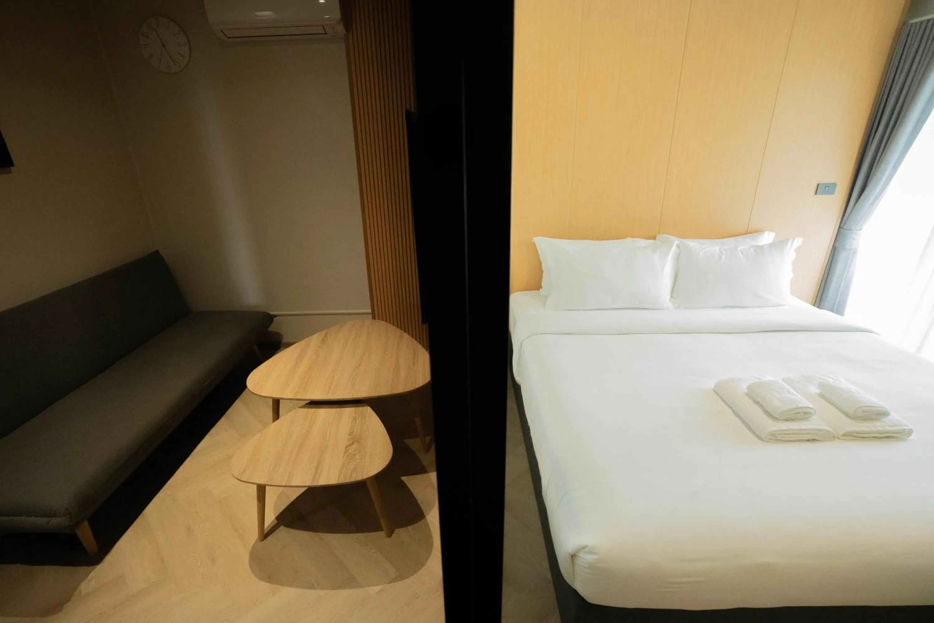 Bed in Infinite Hotel-Ratchada