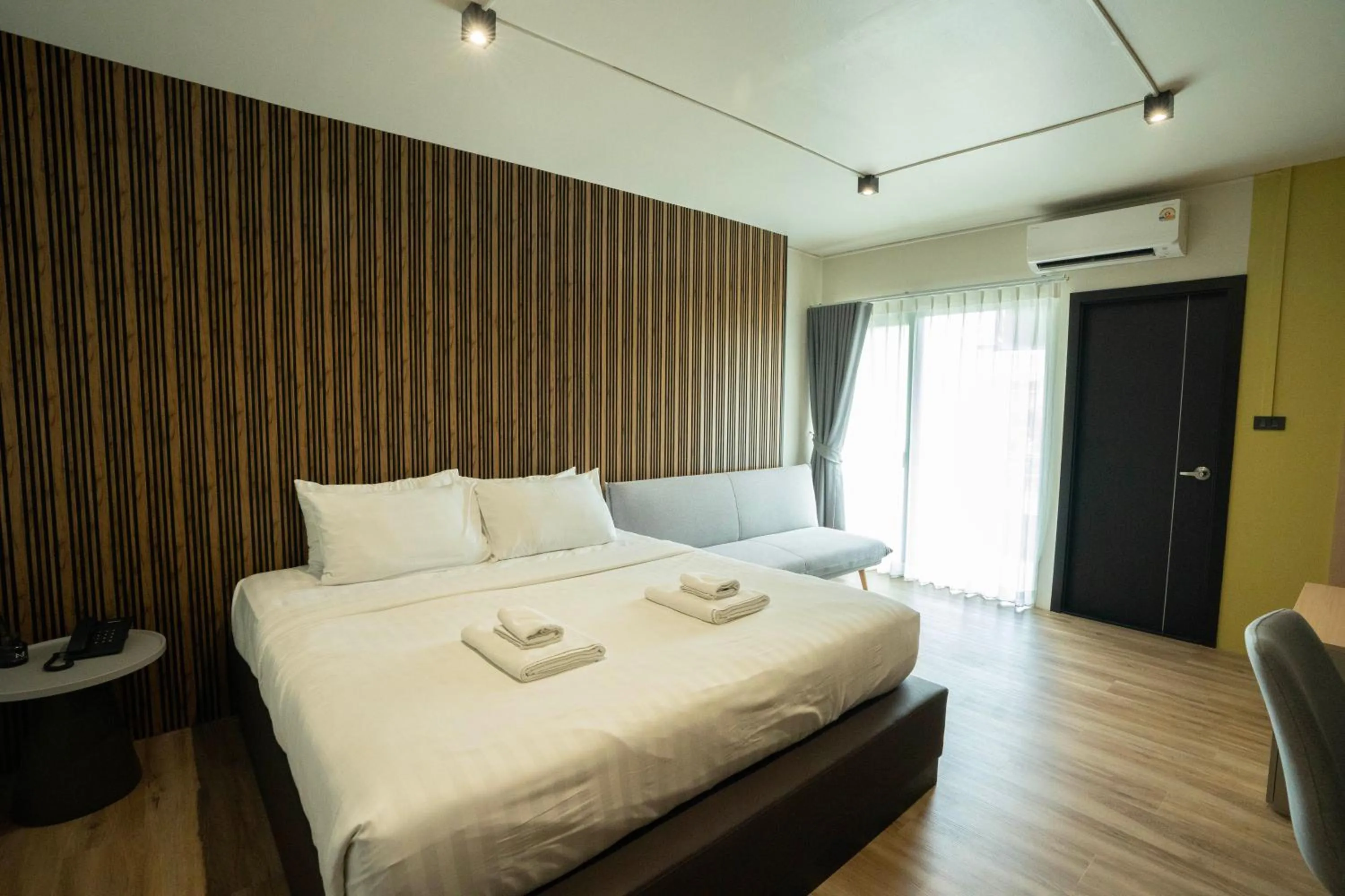 Bed in Infinite Hotel-Ratchada