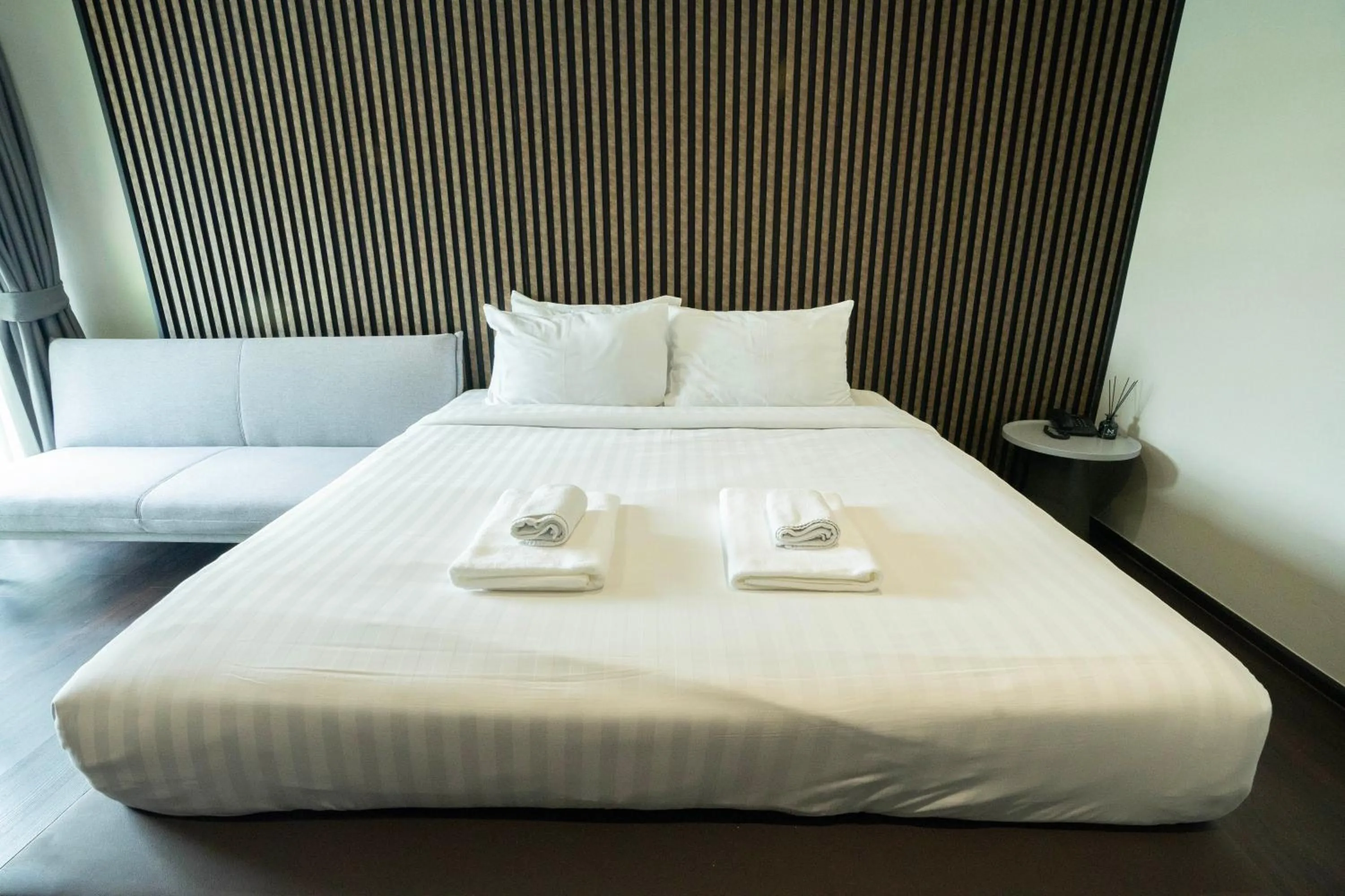 Bed in Infinite Hotel-Ratchada