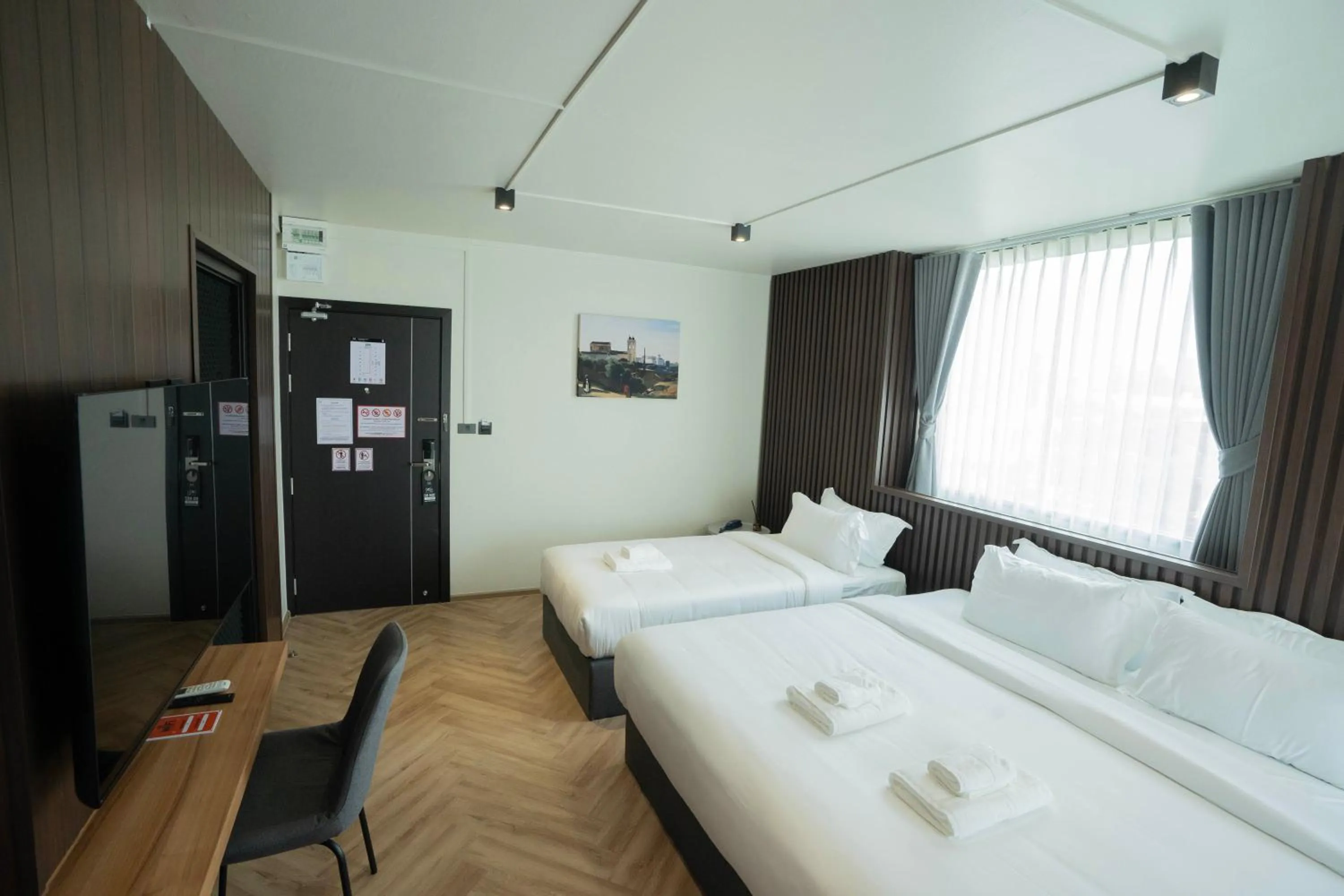 Bed in Infinite Hotel-Ratchada