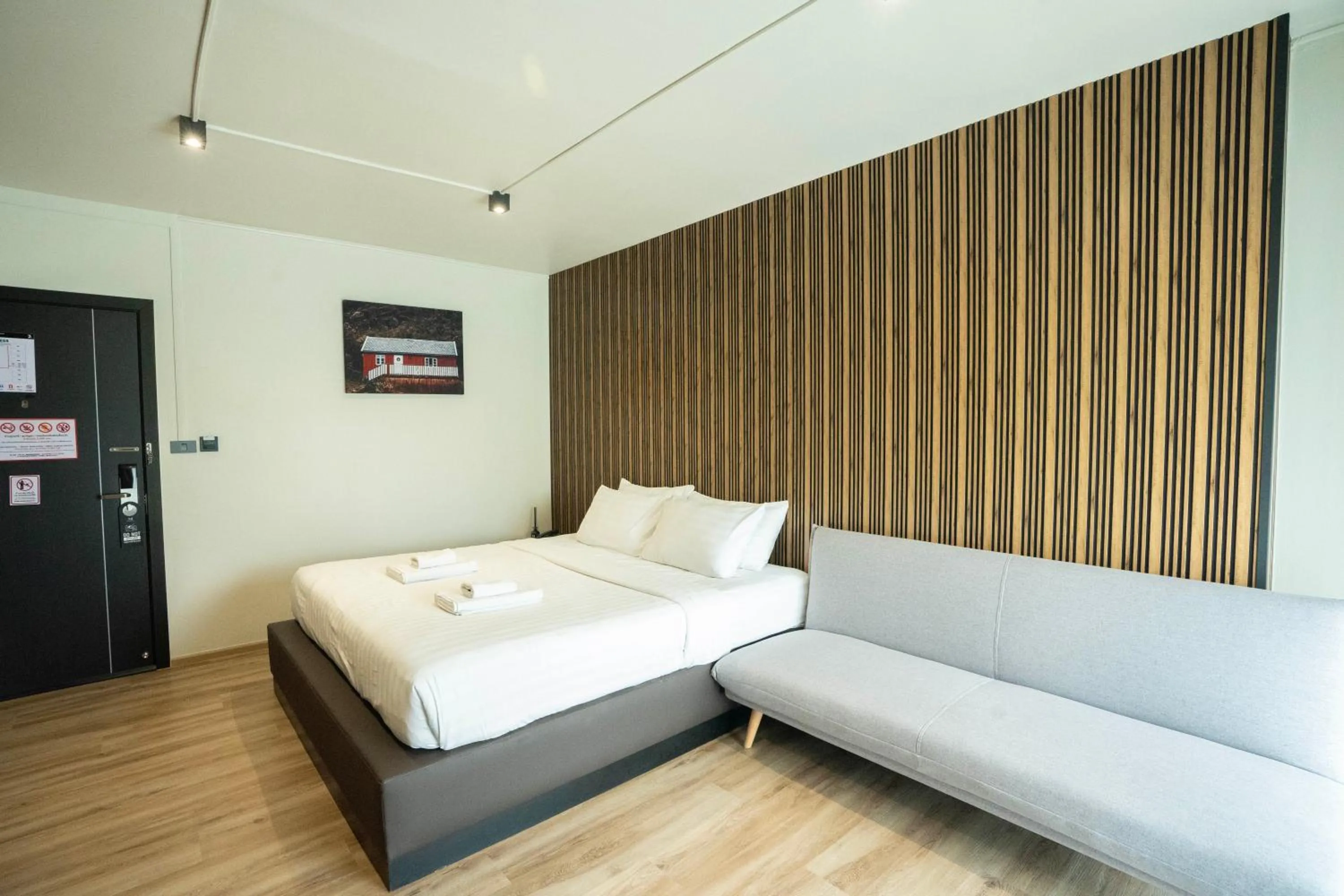 Bed in Infinite Hotel-Ratchada