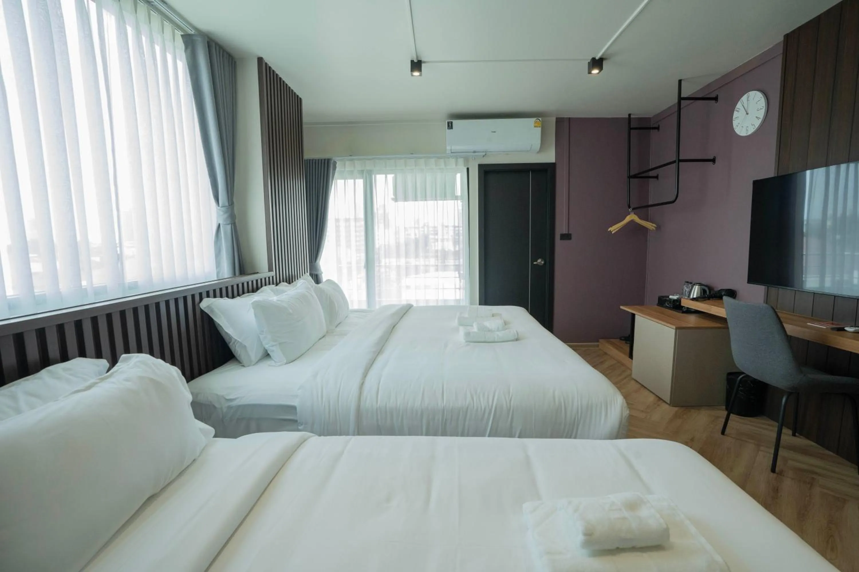 Bed in Infinite Hotel-Ratchada