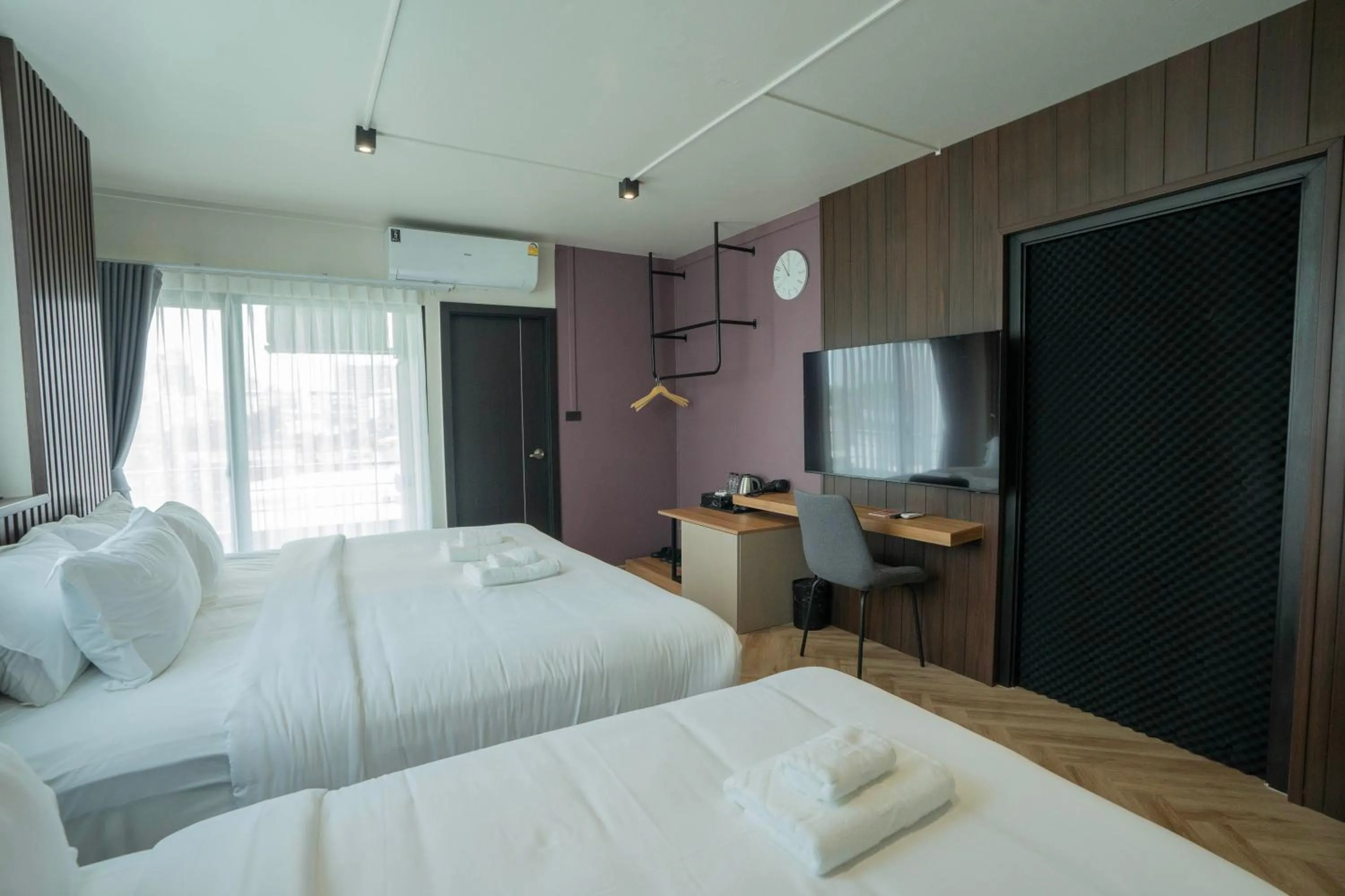 Bed in Infinite Hotel-Ratchada