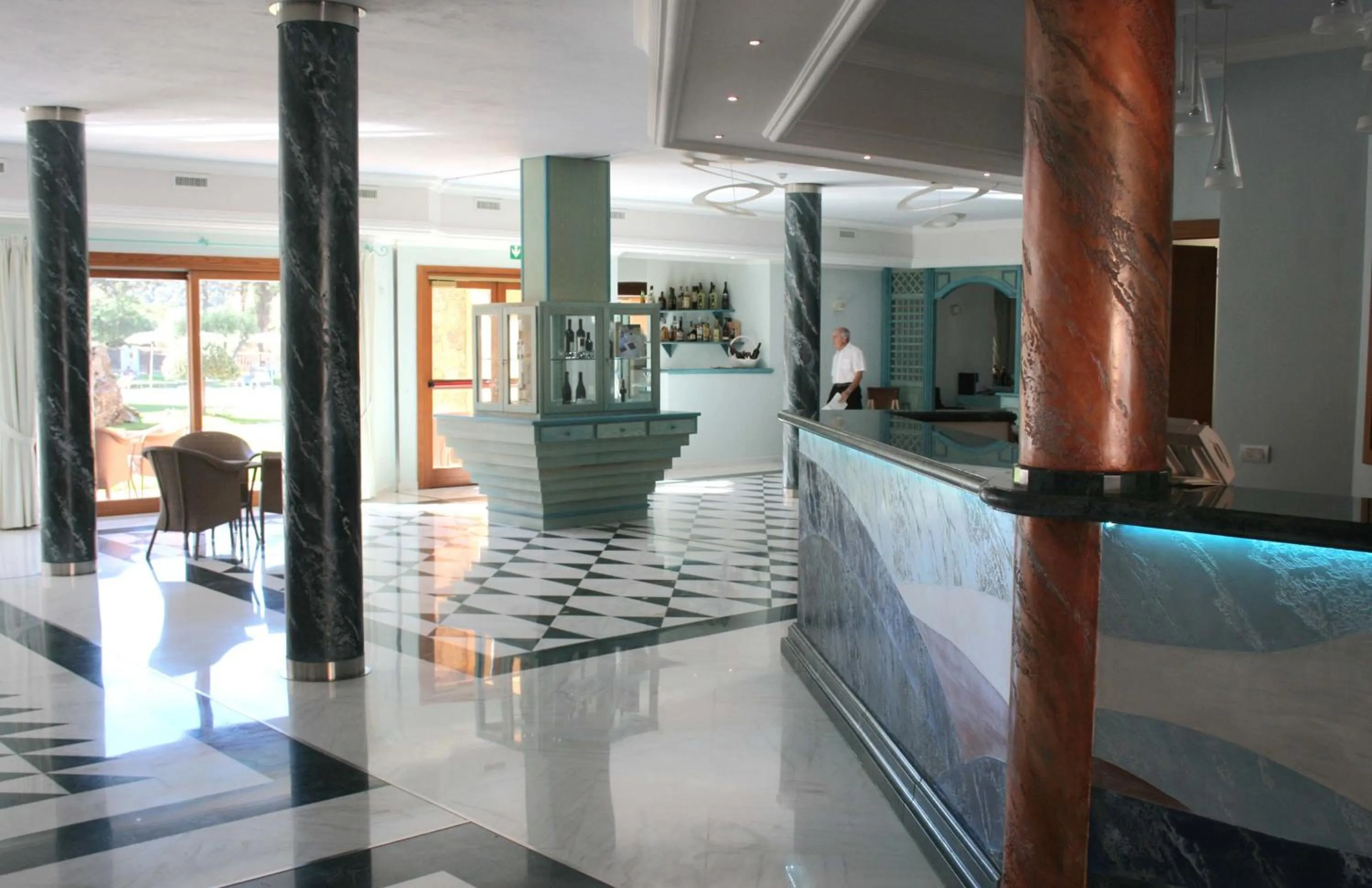 Lobby or reception in Hotel Marana