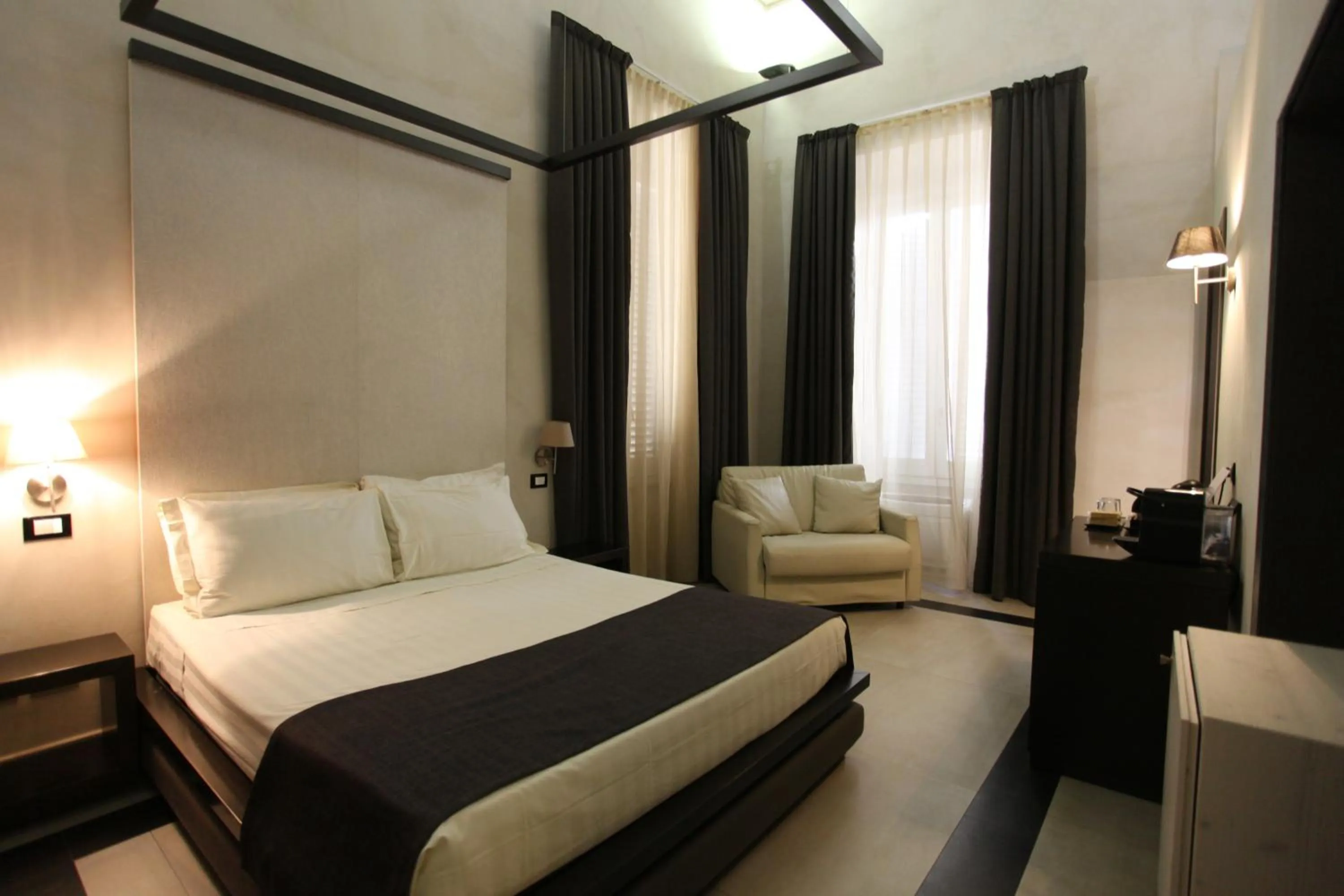 Bed in Campo De’ Fiori Prestige Rooms