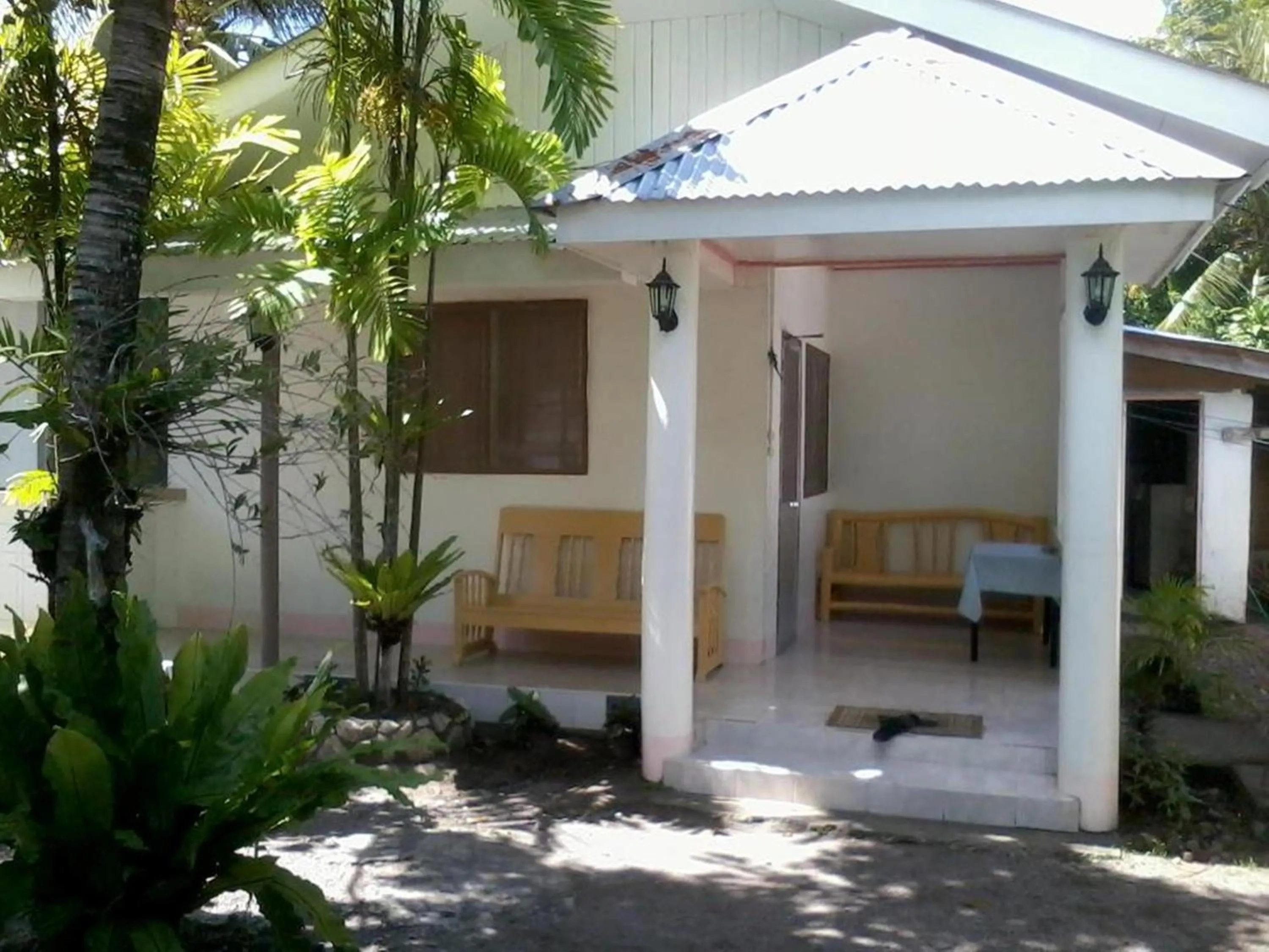 Patio in Pabua's Cottages