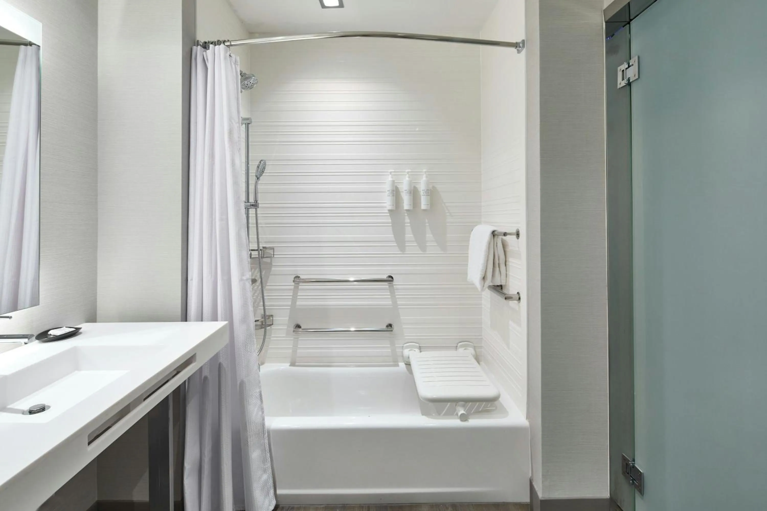 Bathroom in AC Hotel by Marriott Auburn