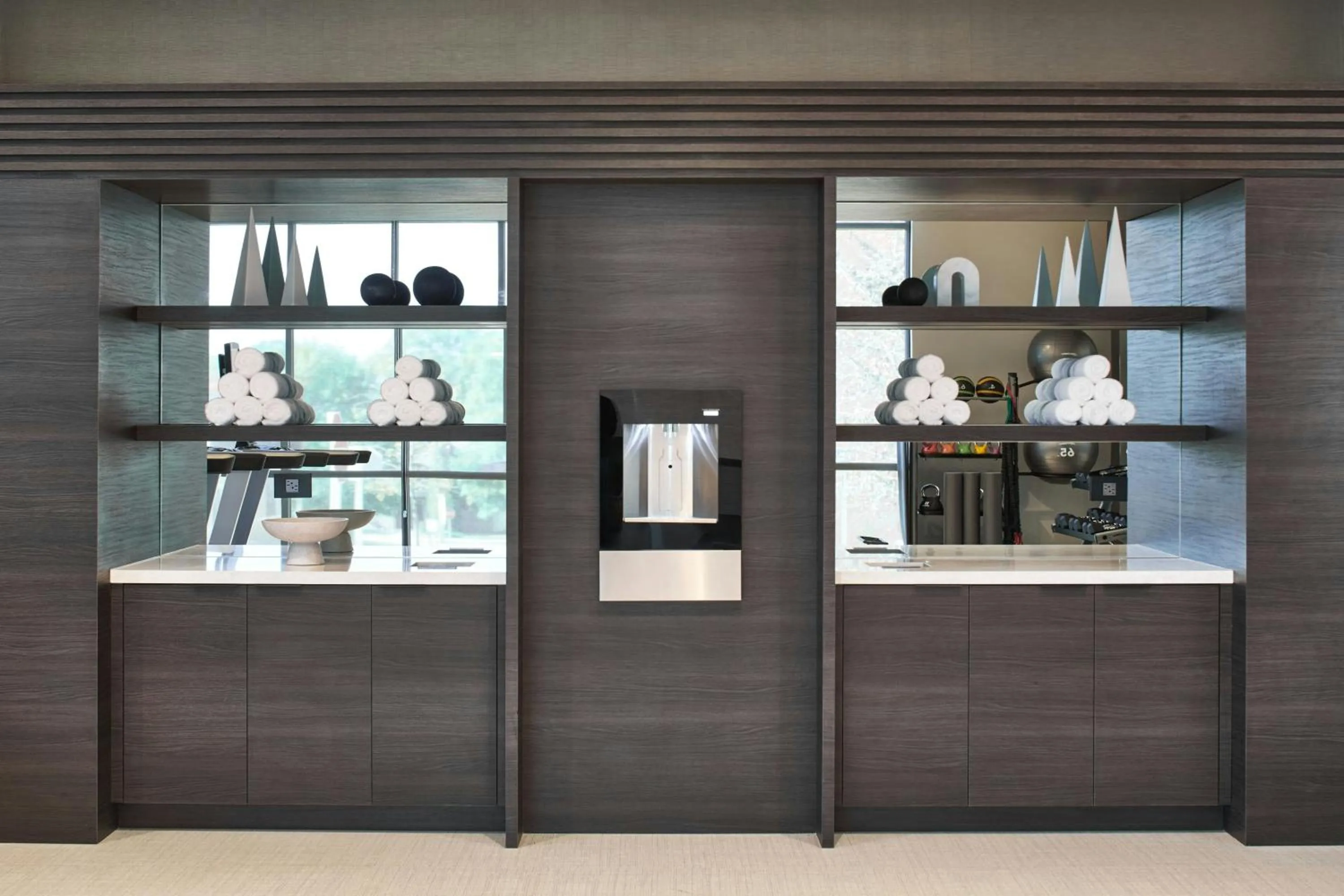 Fitness centre/facilities in AC Hotel by Marriott Auburn