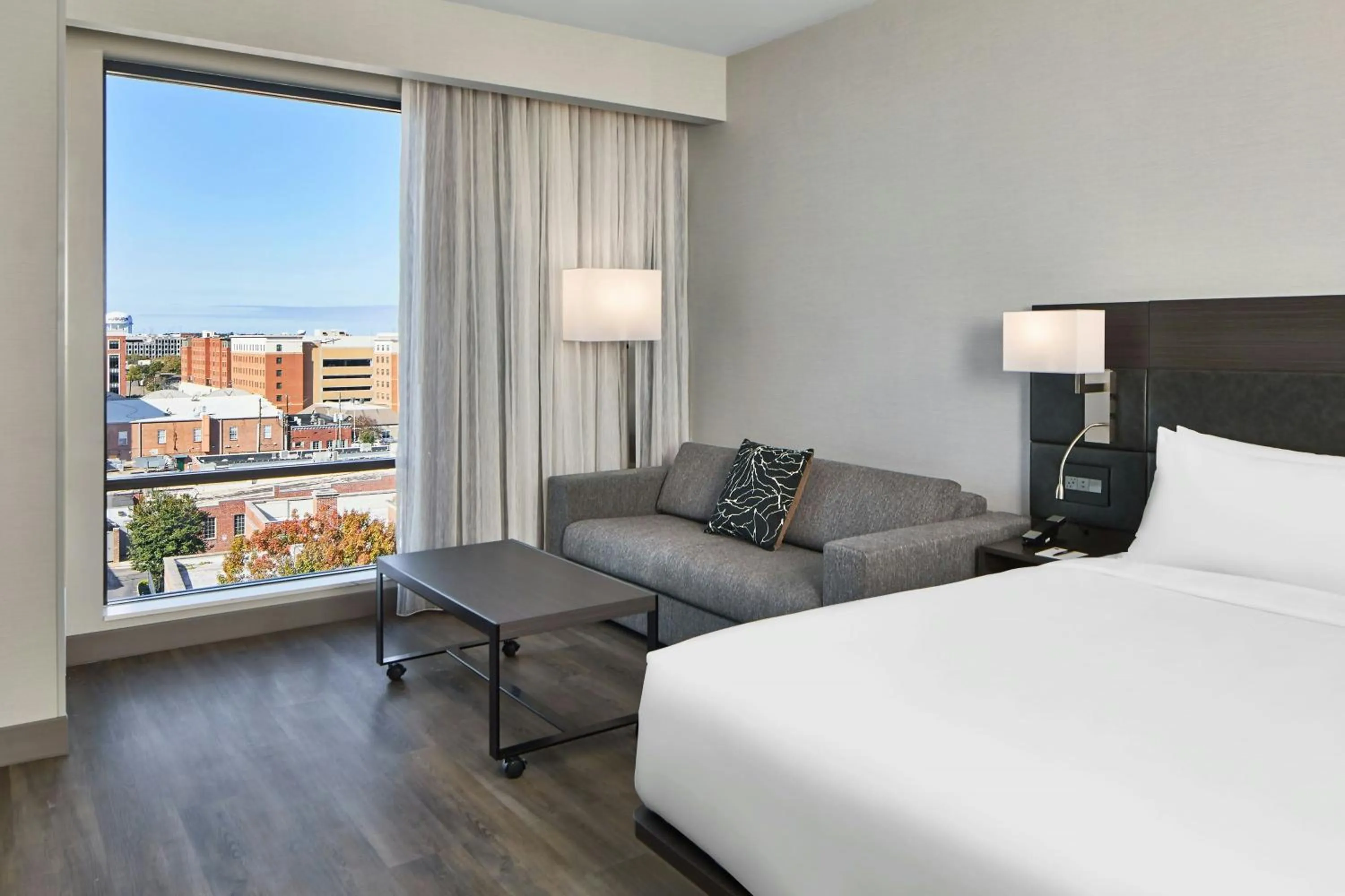 Photo of the whole room, Bed in AC Hotel by Marriott Auburn