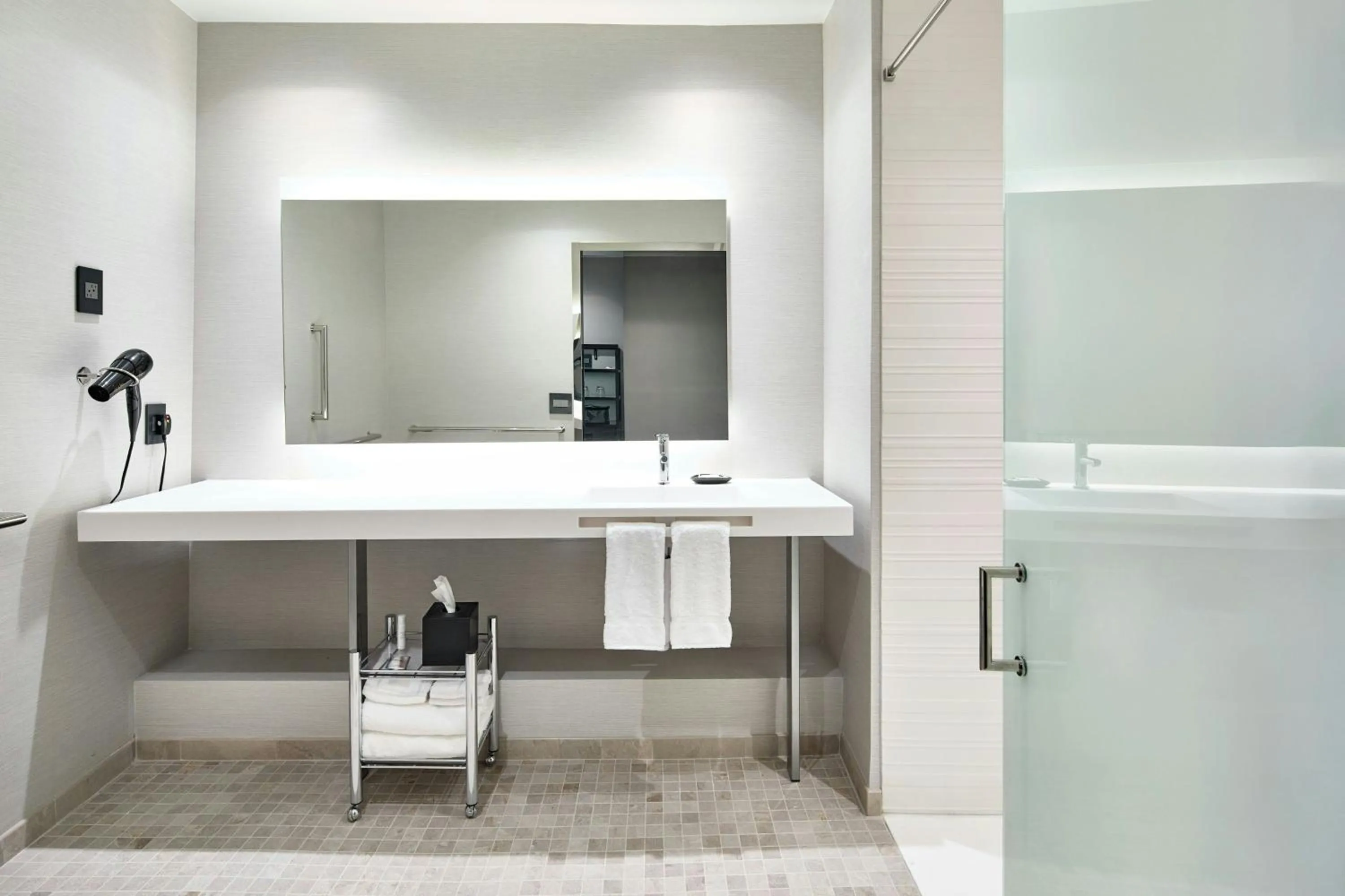 Bathroom in AC Hotel by Marriott Auburn