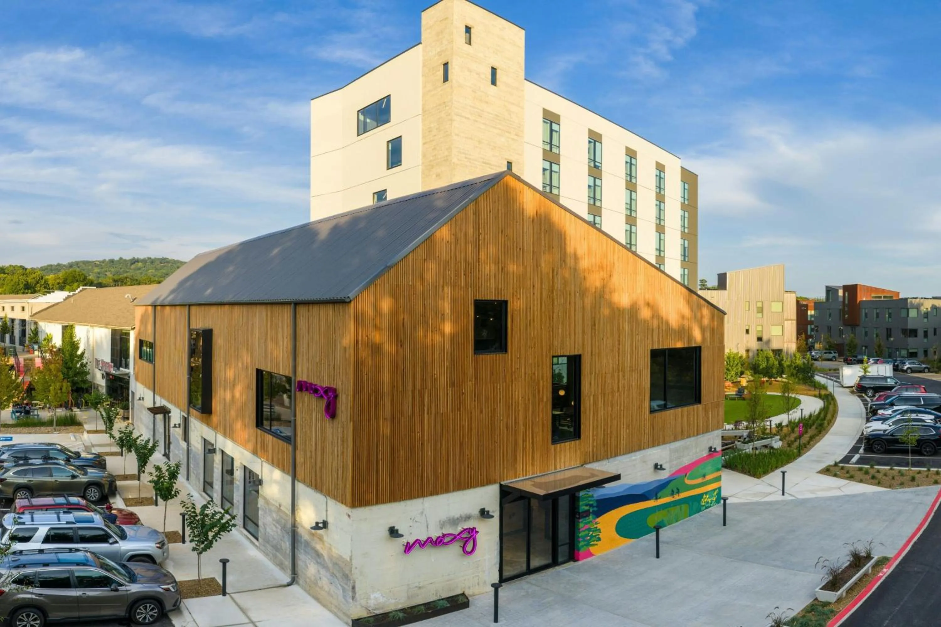 Property building in Moxy Fayetteville