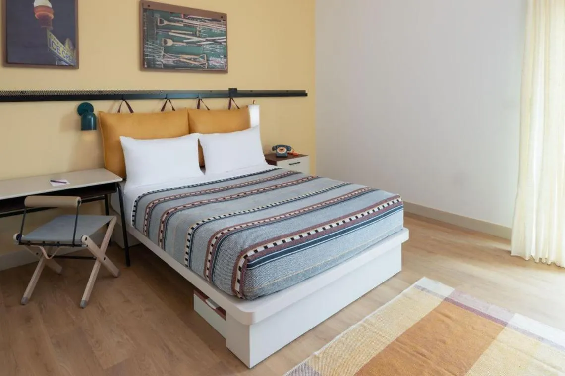 Bed in Moxy Fayetteville