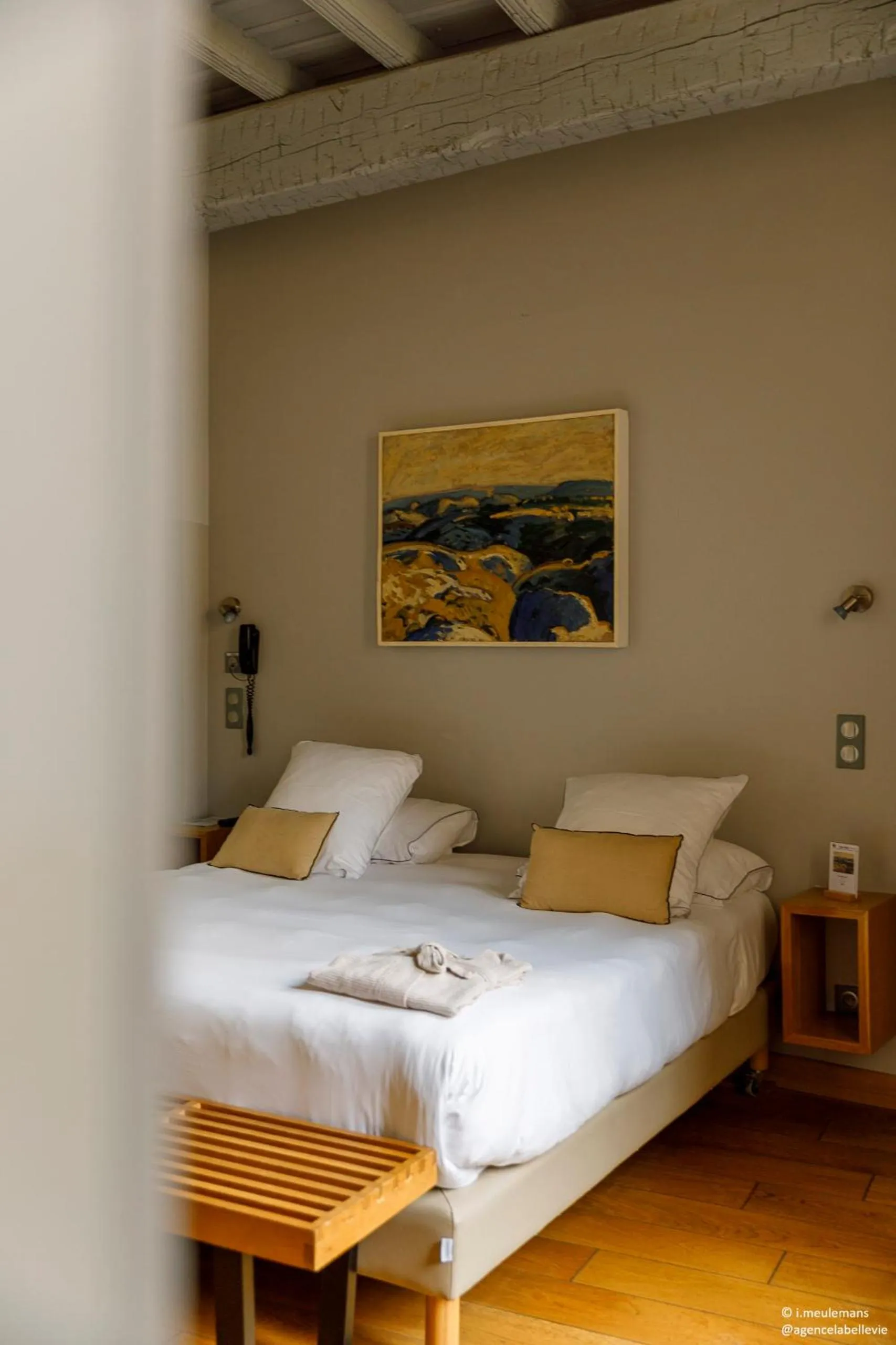 Bed in Boutique Hôtel Entraigues