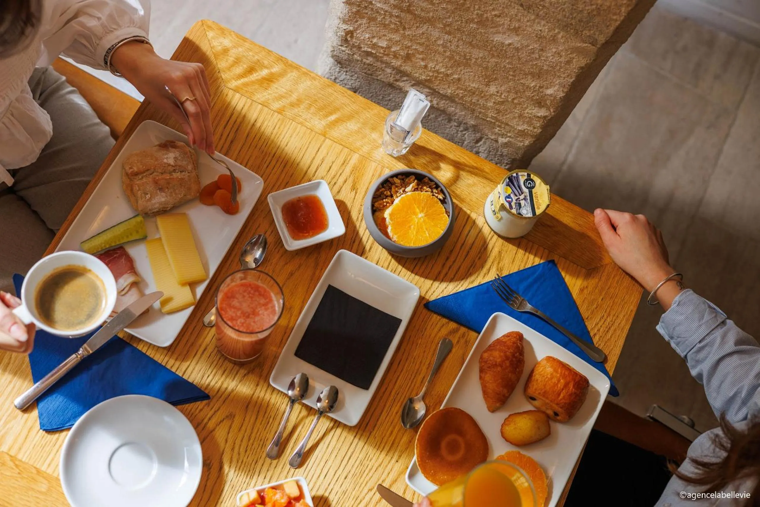 Breakfast in Boutique Hôtel Entraigues