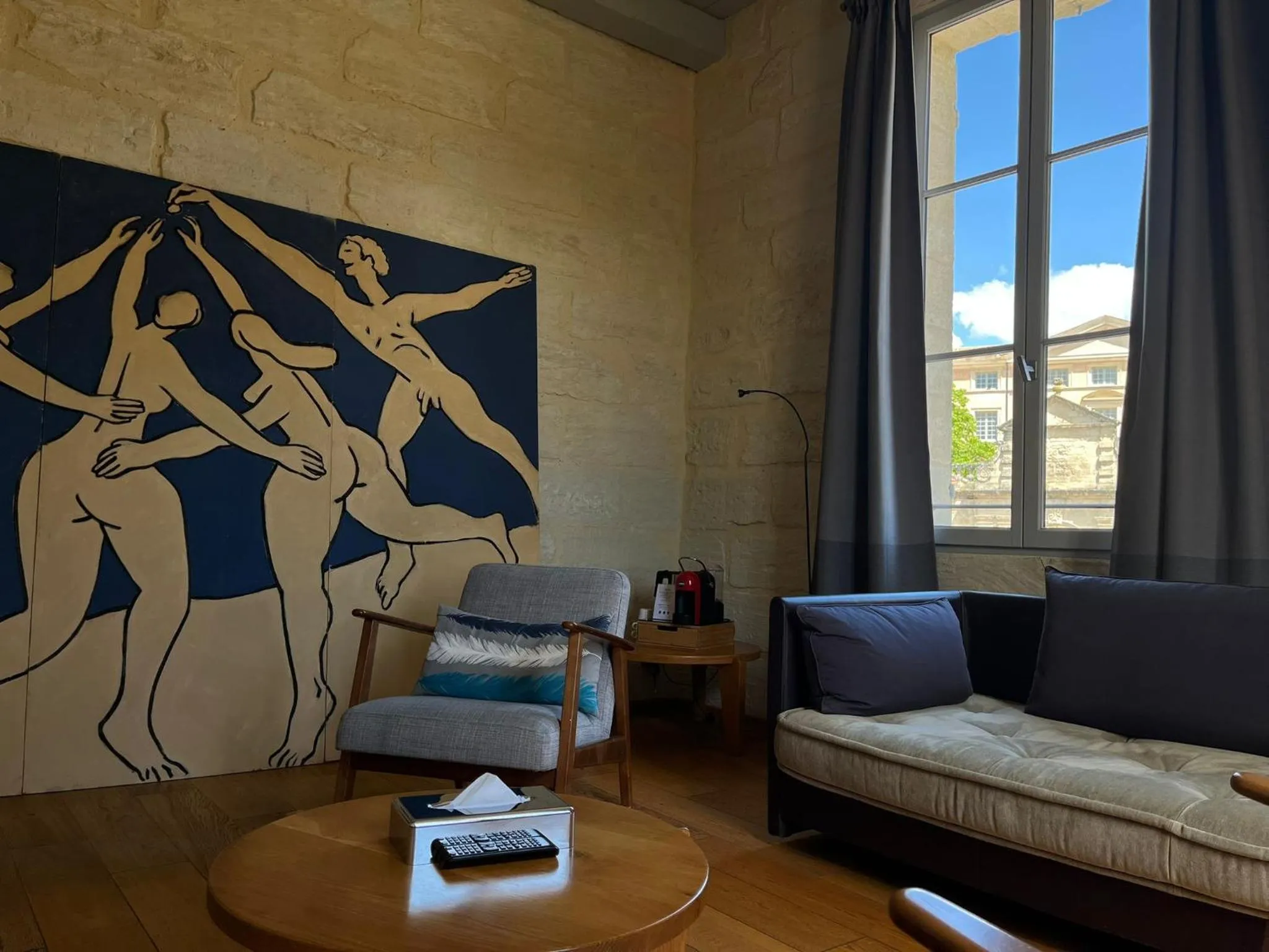 Living room in Boutique Hôtel Entraigues