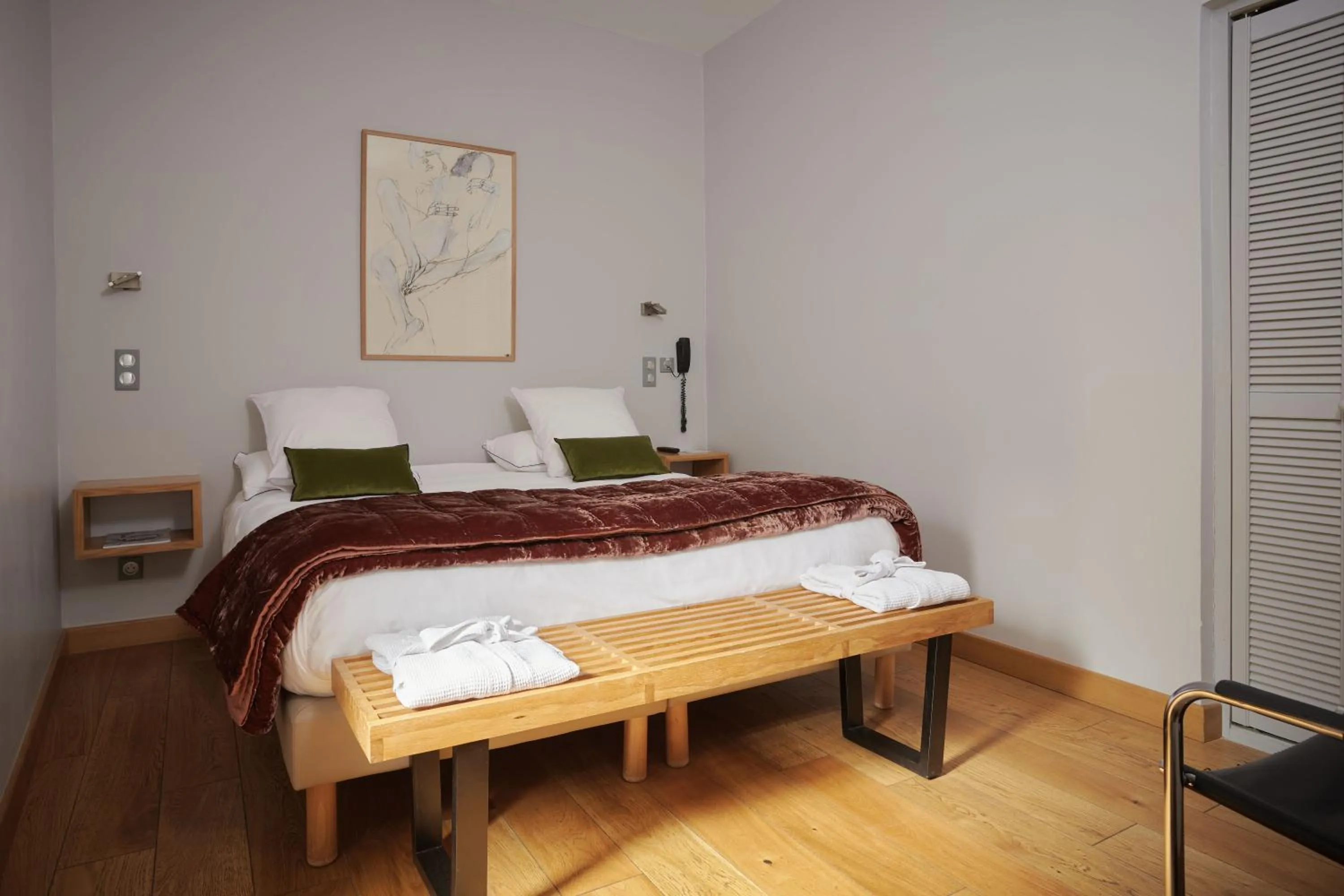 Bedroom, Bed in Boutique Hôtel Entraigues