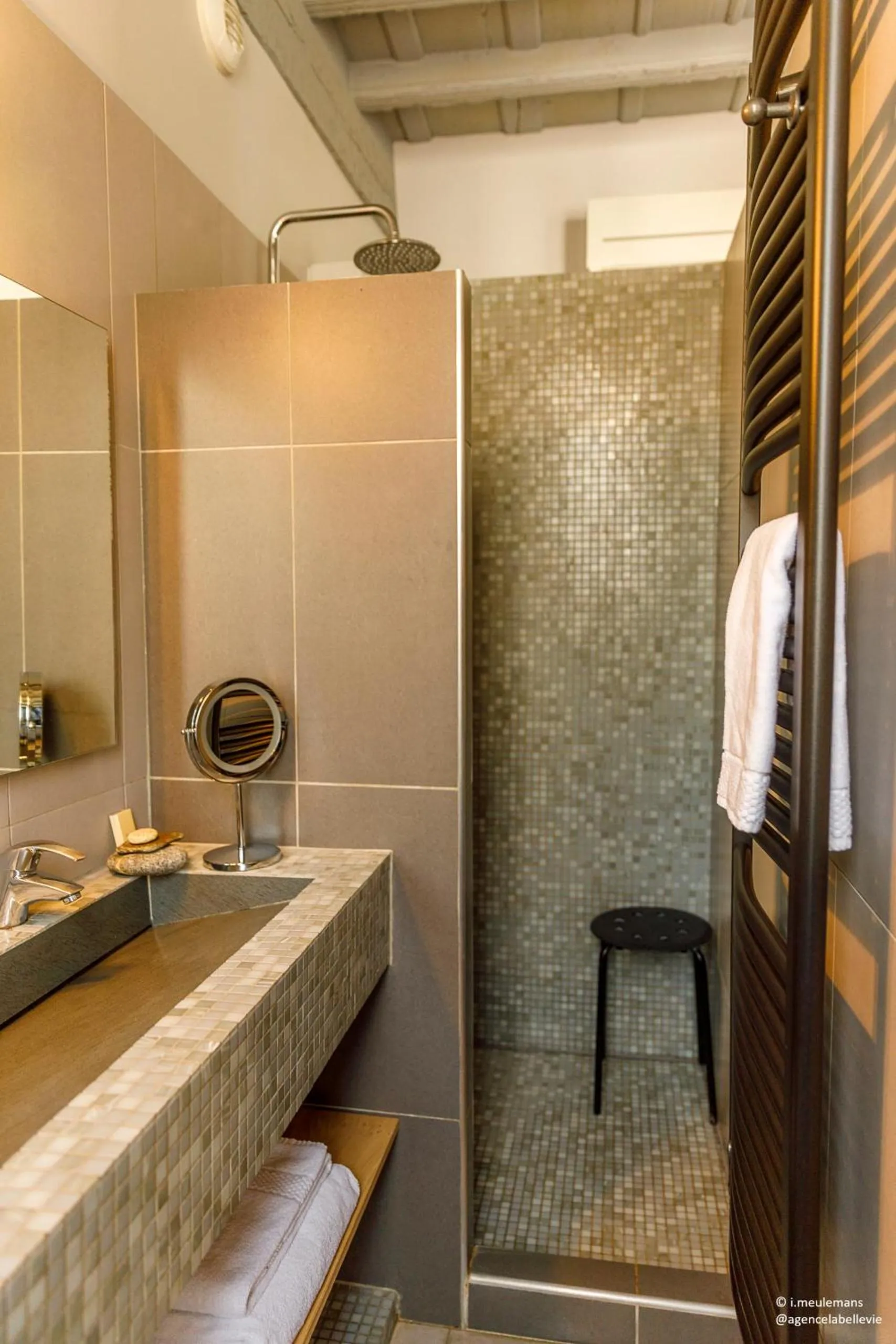 Shower in Boutique Hôtel Entraigues