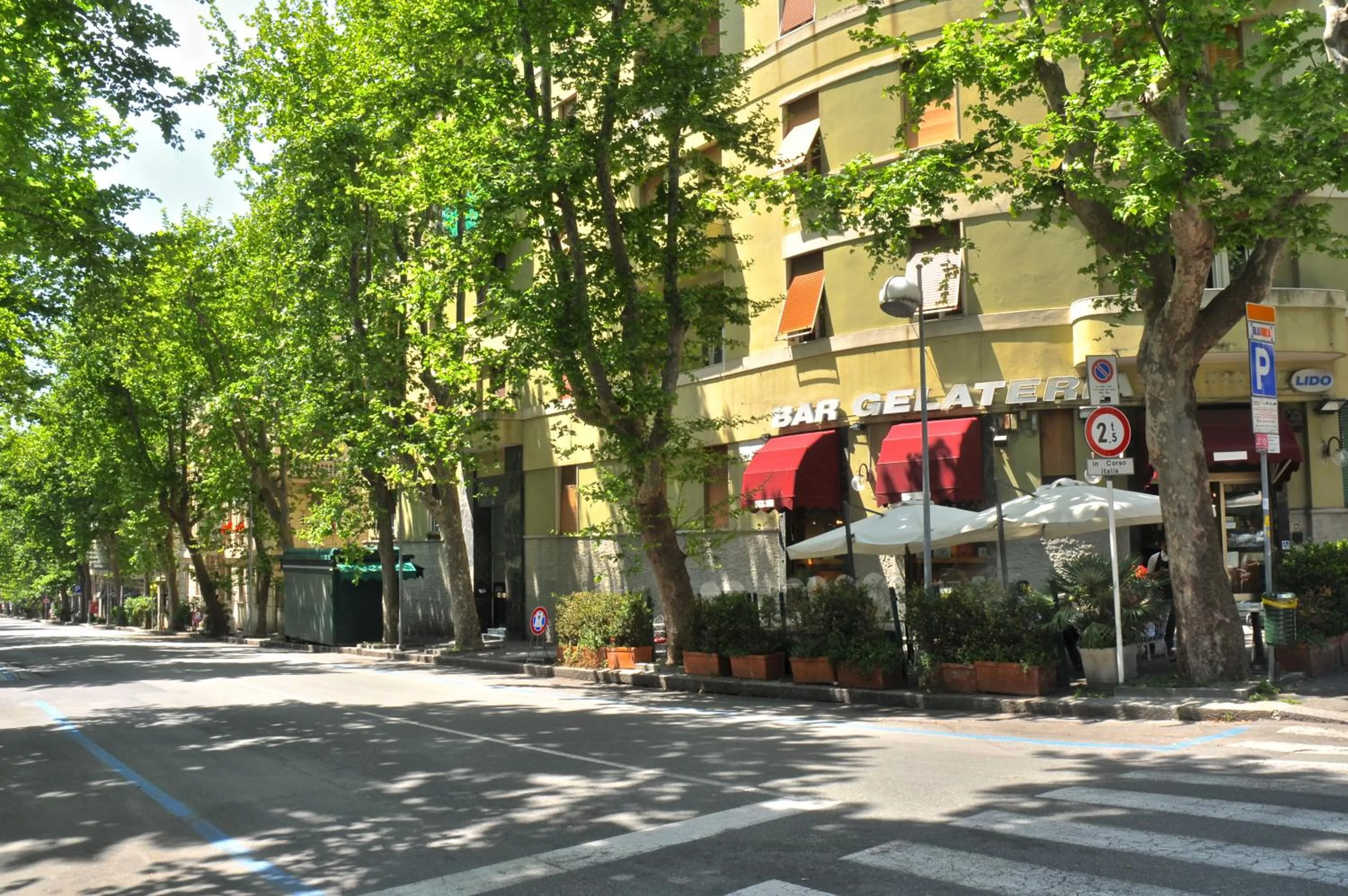 Facade/entrance in B&B Albaro