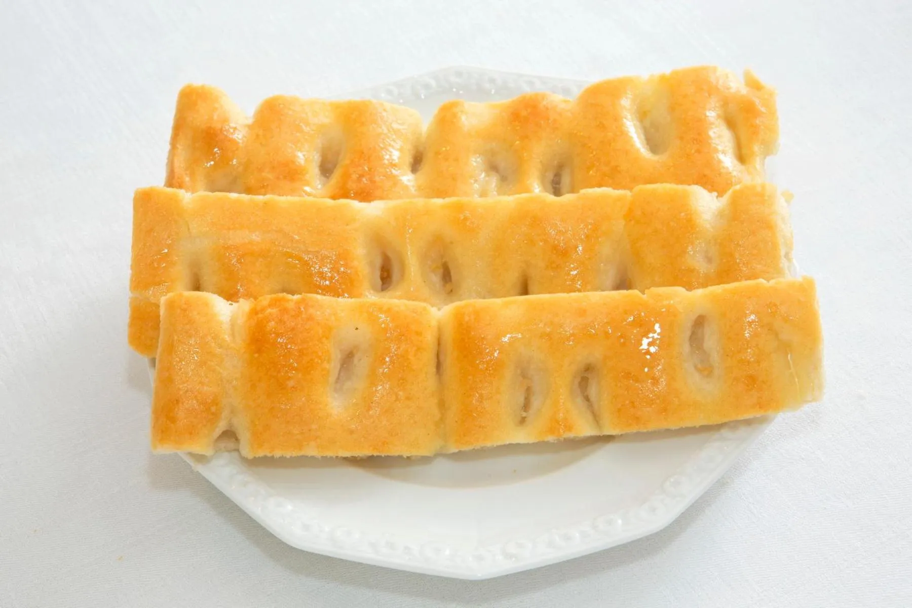 Food close-up in B&B Albaro