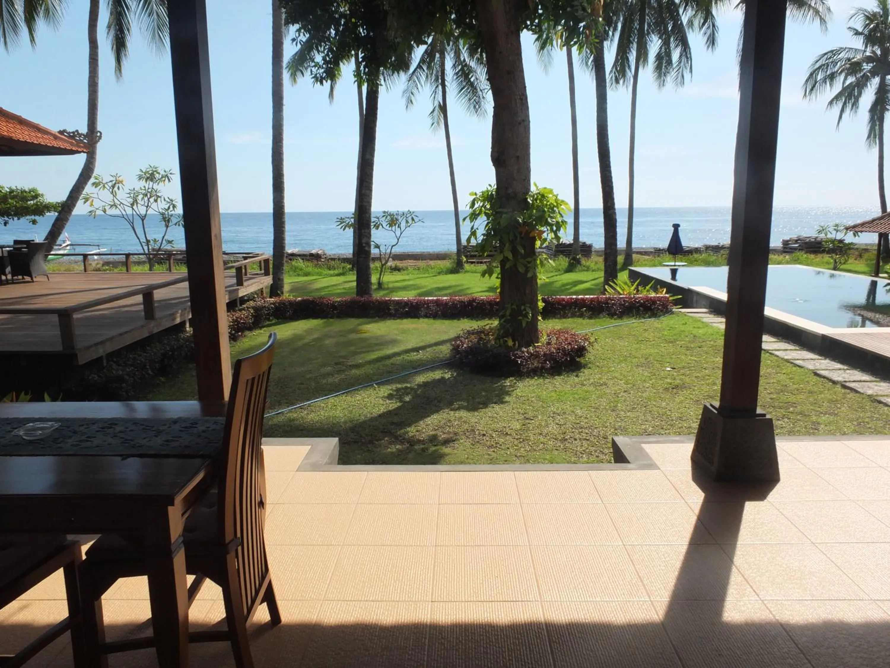 Garden view in The Amrita - Salt Farm Villas